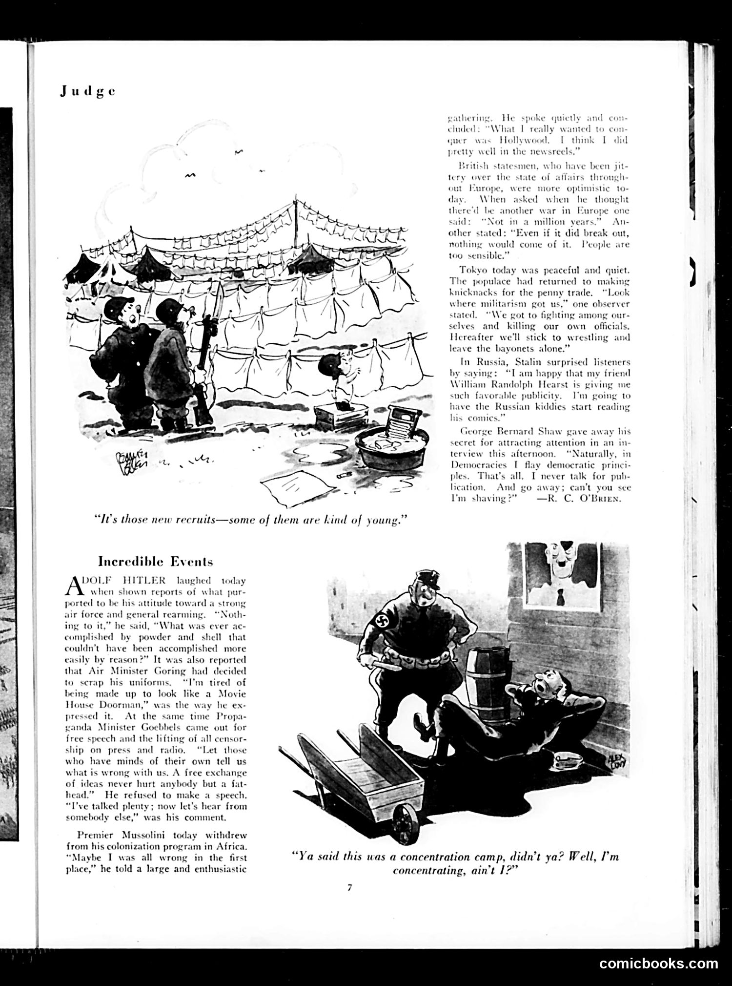 Judge — August 1936 — page 9: Judge, 1936-08