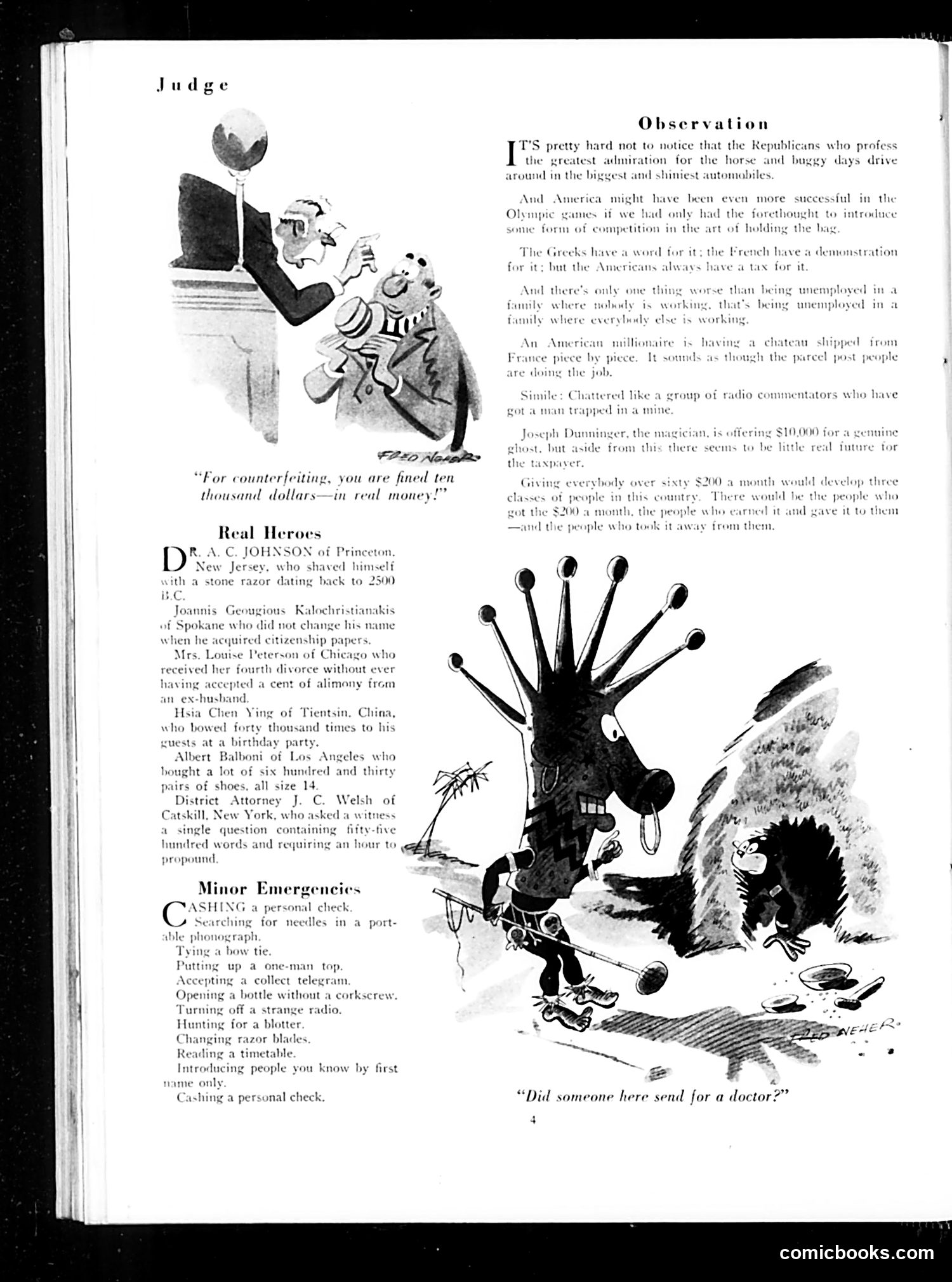 Judge — October 1936 — page 6: Judge, 1936-10