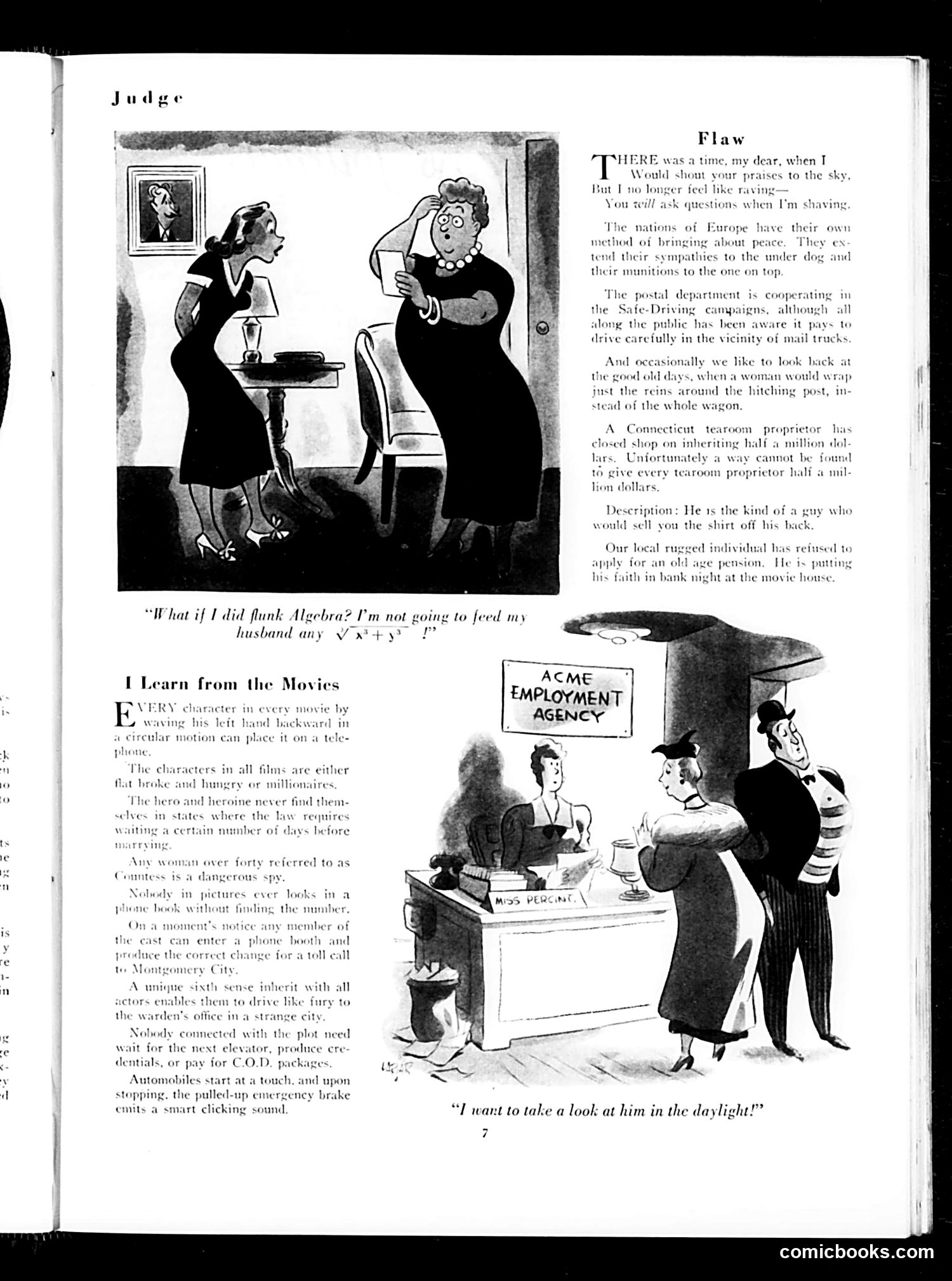 Judge — October 1936 — page 9: Judge, 1936-10