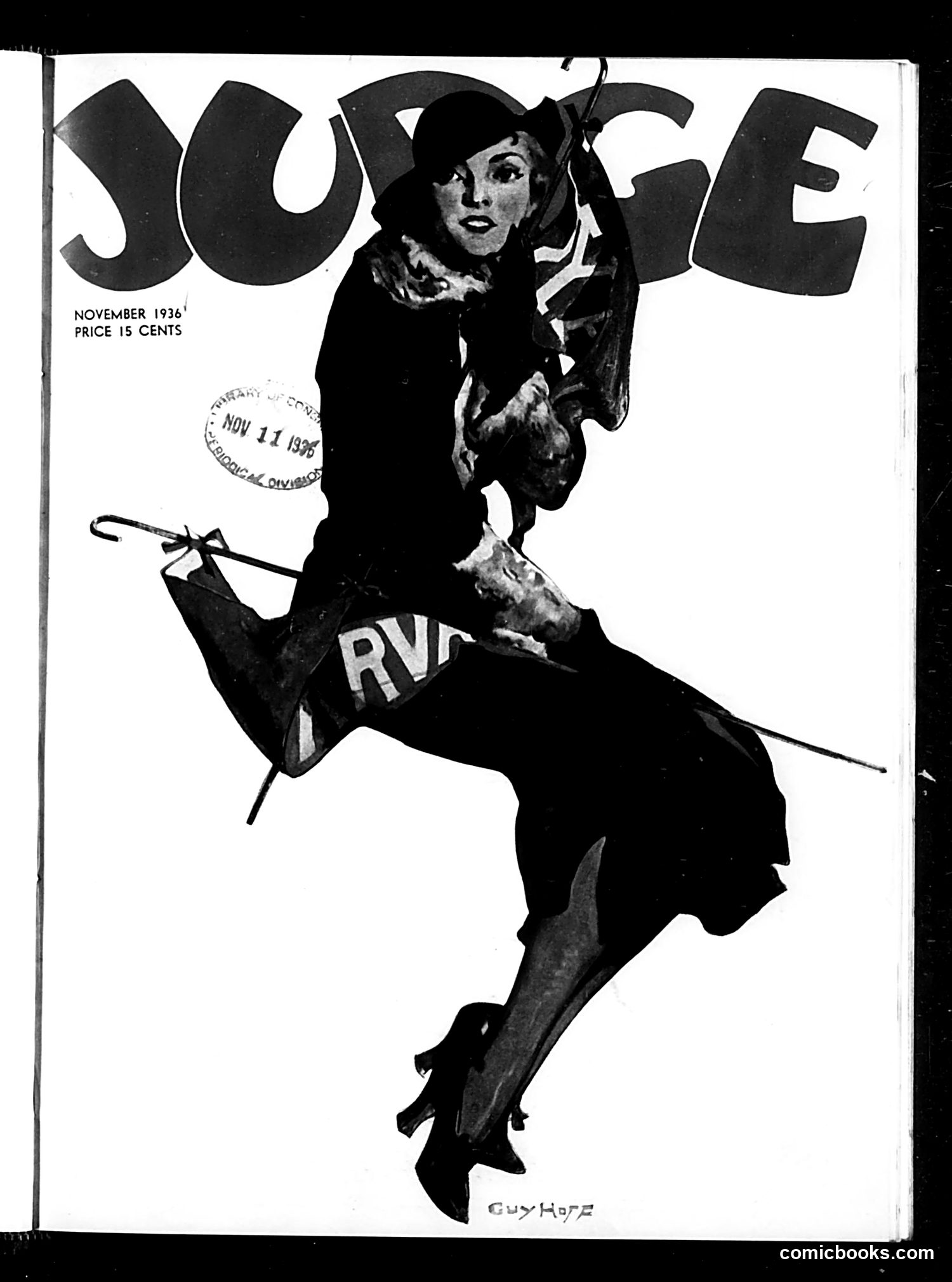 Judge — November 1936 — page 1: Judge, 1936-11