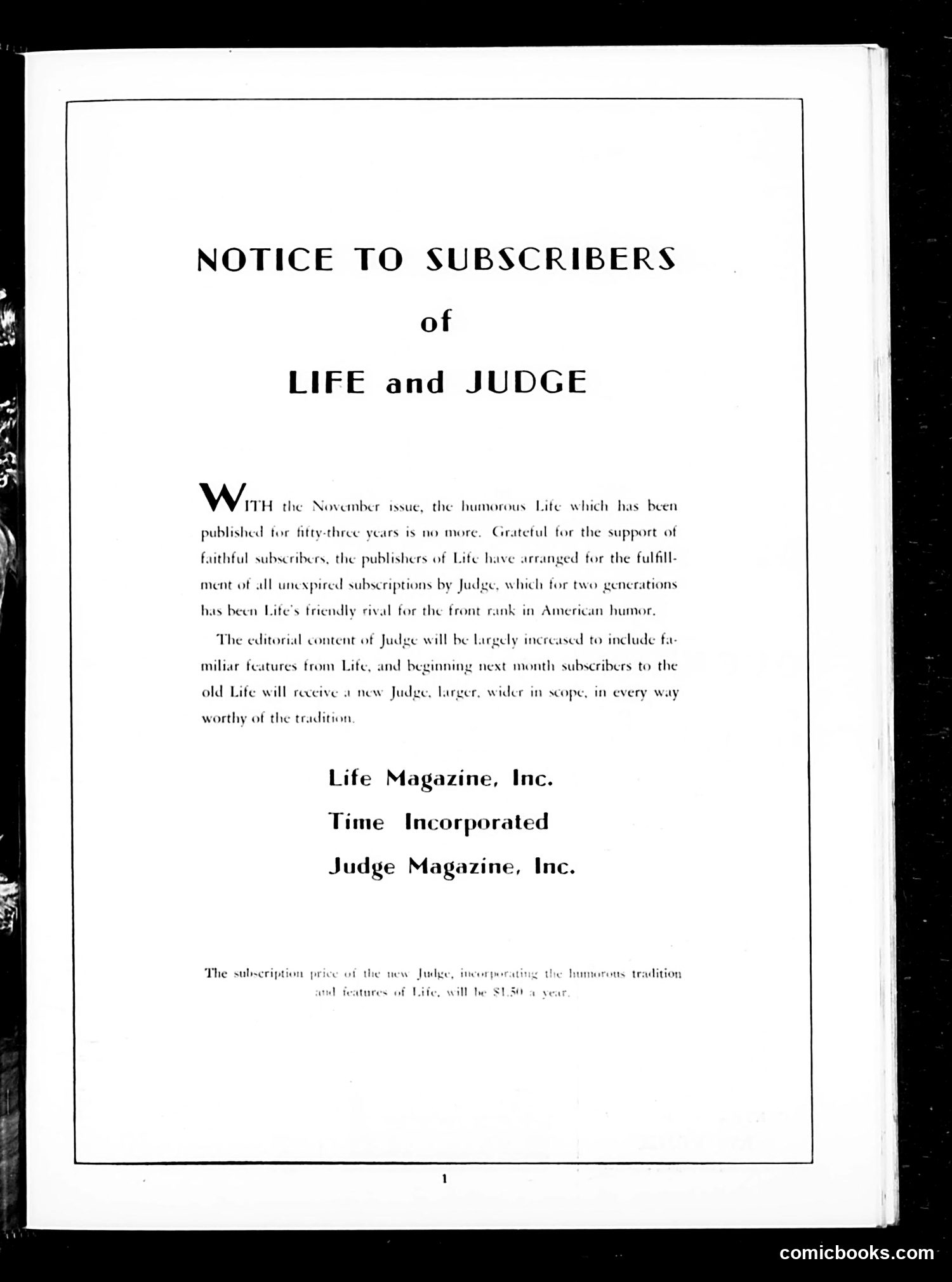 Judge — November 1936 — page 3: Judge, 1936-11