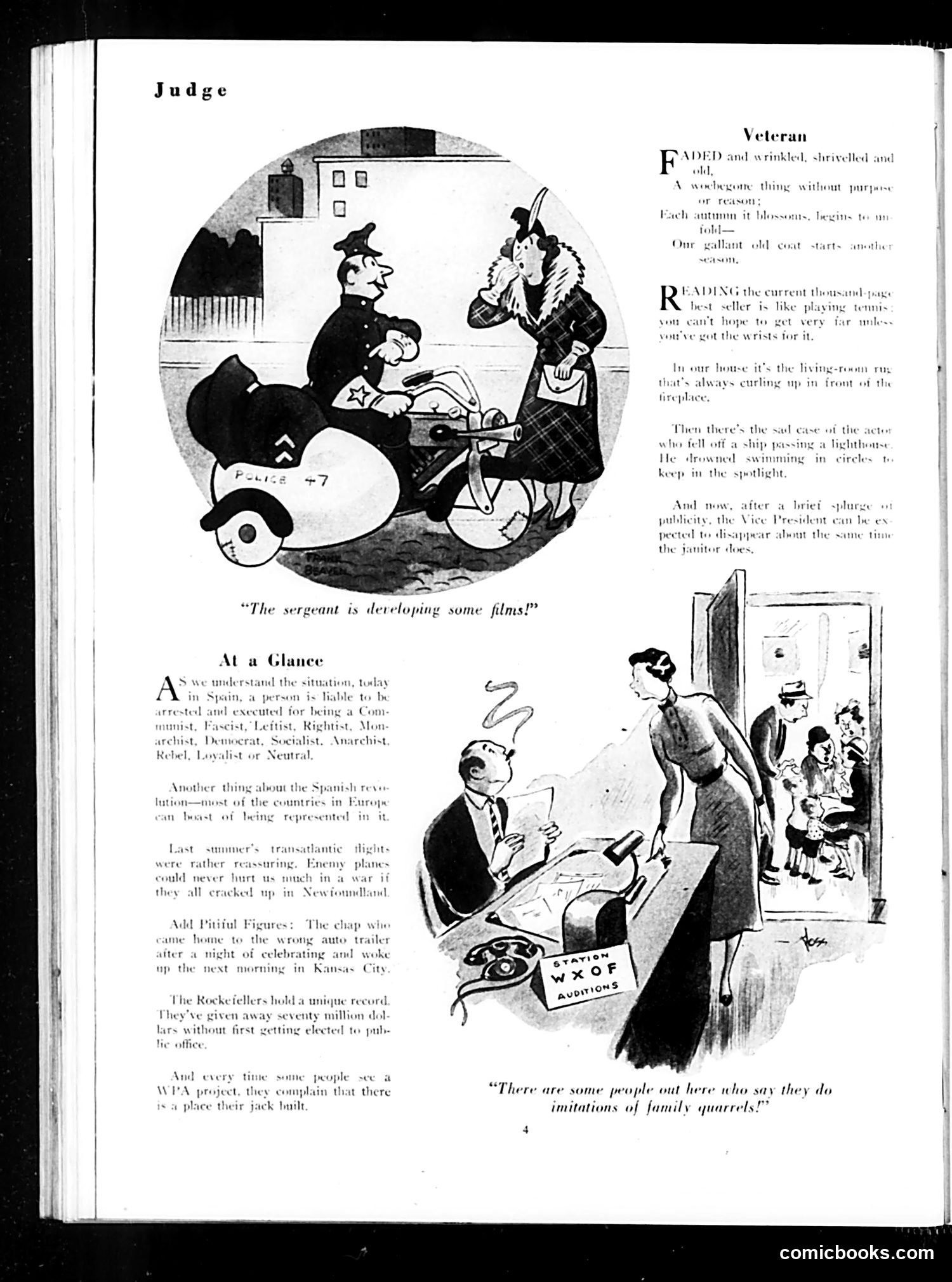 Judge — November 1936 — page 6: Judge, 1936-11