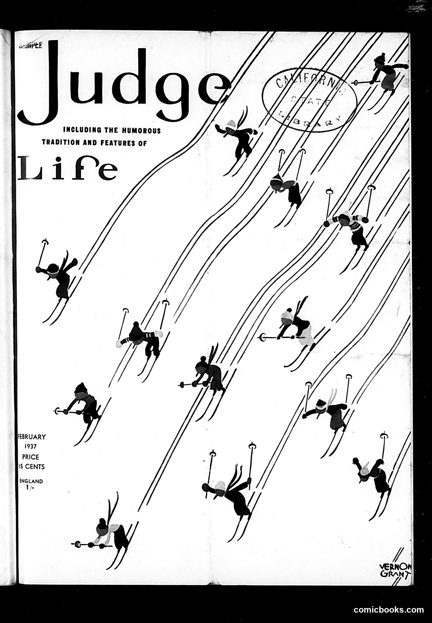 Judge — February 1937 — page 1: Judge, 1937-02