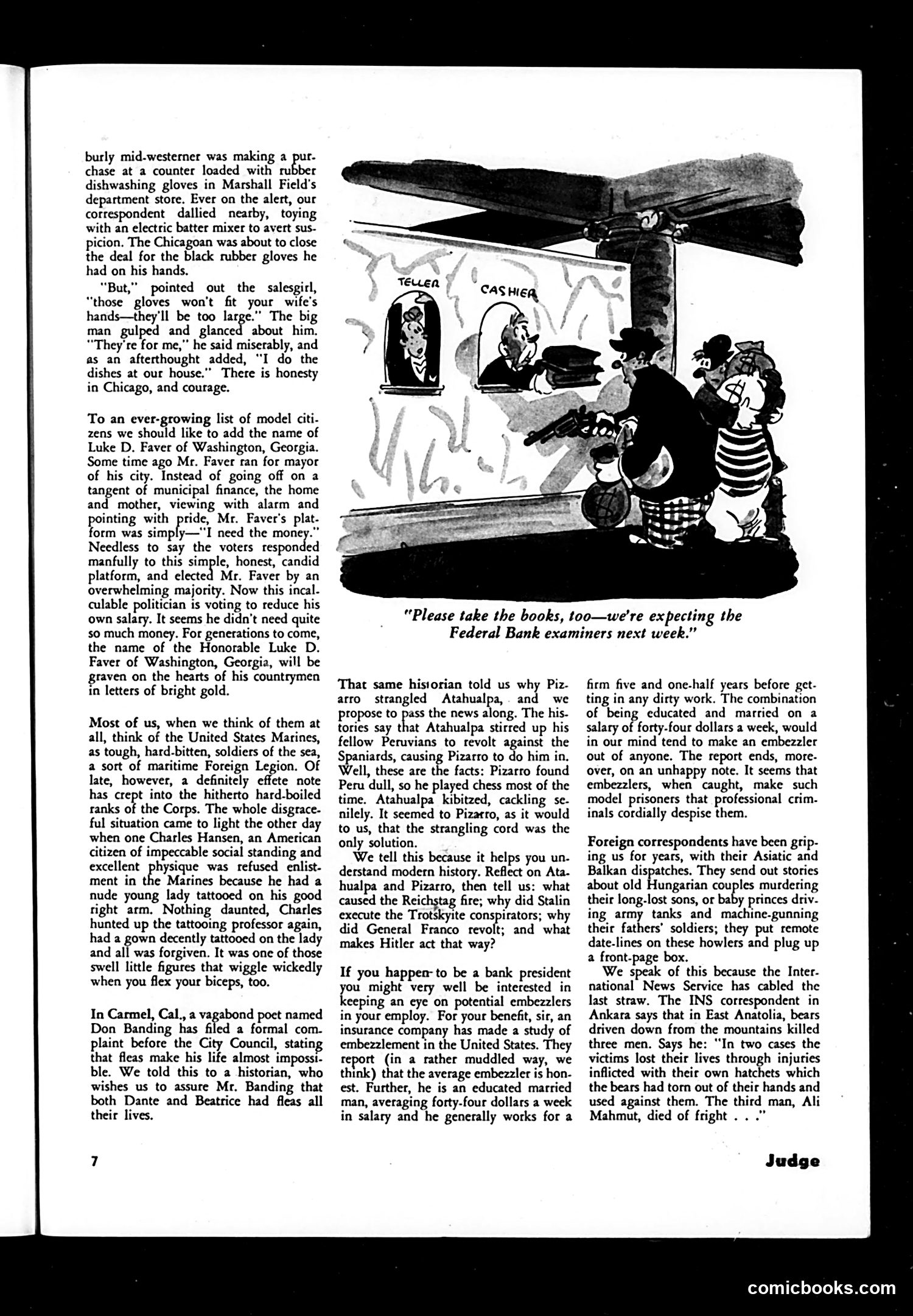 Judge — February 1937 — page 9: Judge, 1937-02
