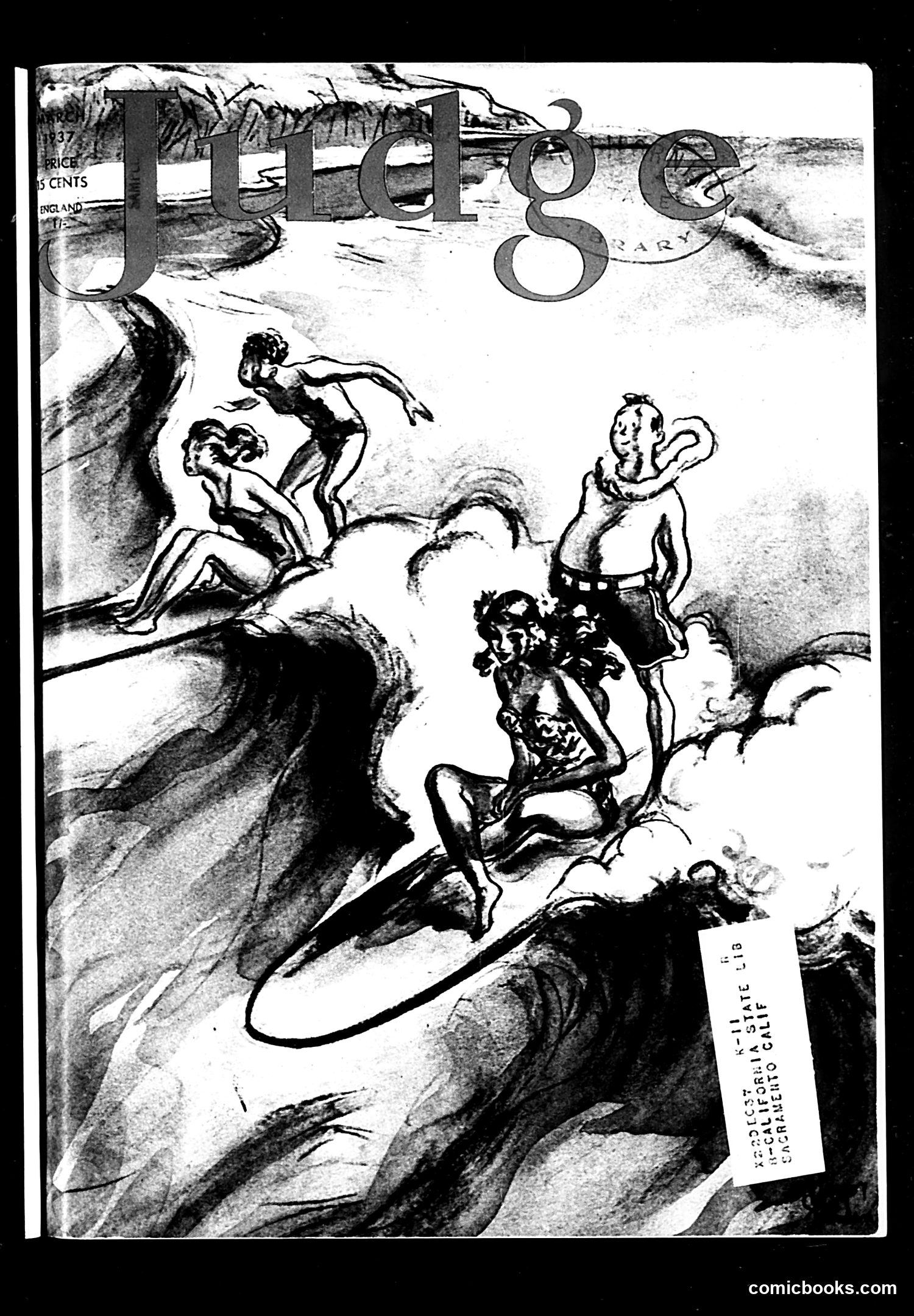 Judge — March 1937 — page 1: Judge, 1937-03