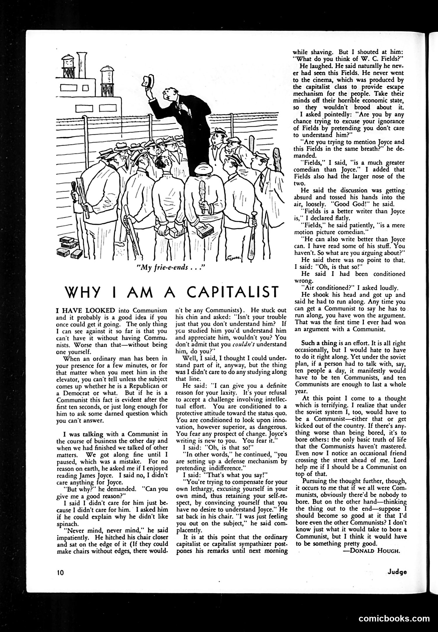 Judge — March 1937 — page 12: Judge, 1937-03