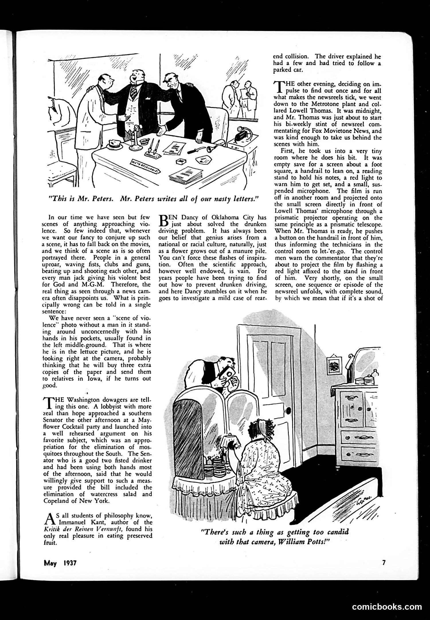Judge — May 1937 — page 9: Judge, 1937-05
