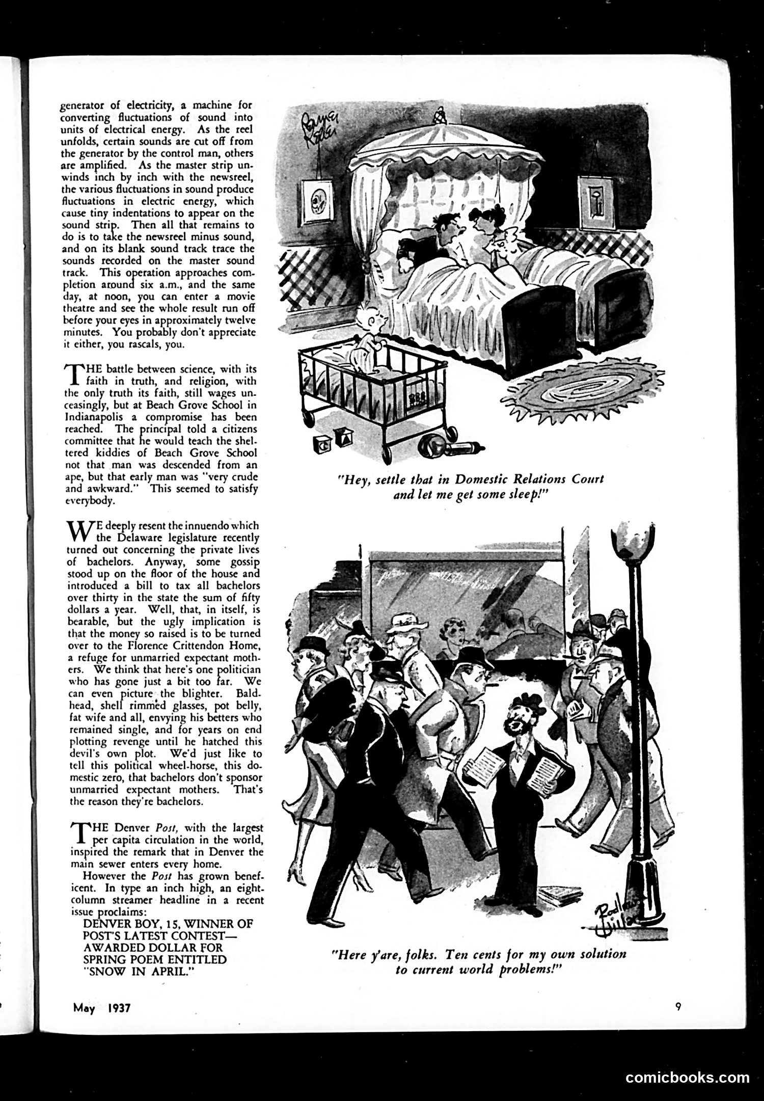 Judge — May 1937 — page 11: Judge, 1937-05