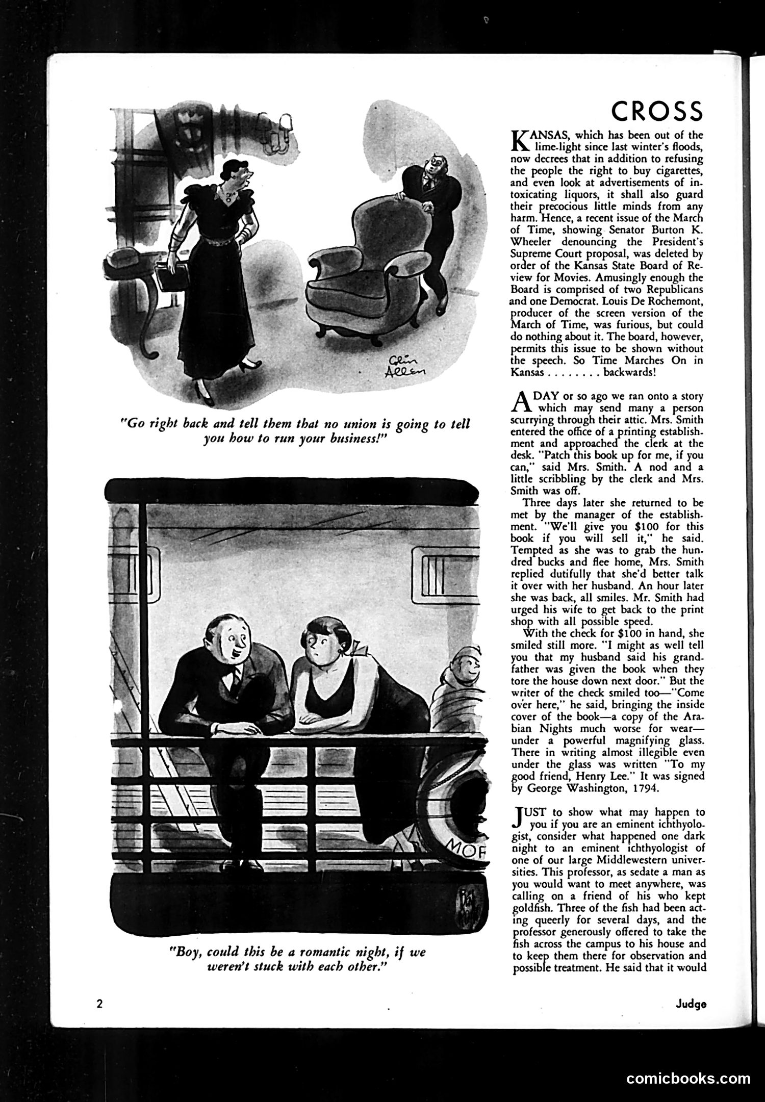 Judge — June 1937 — page 4: Judge, 1937-06