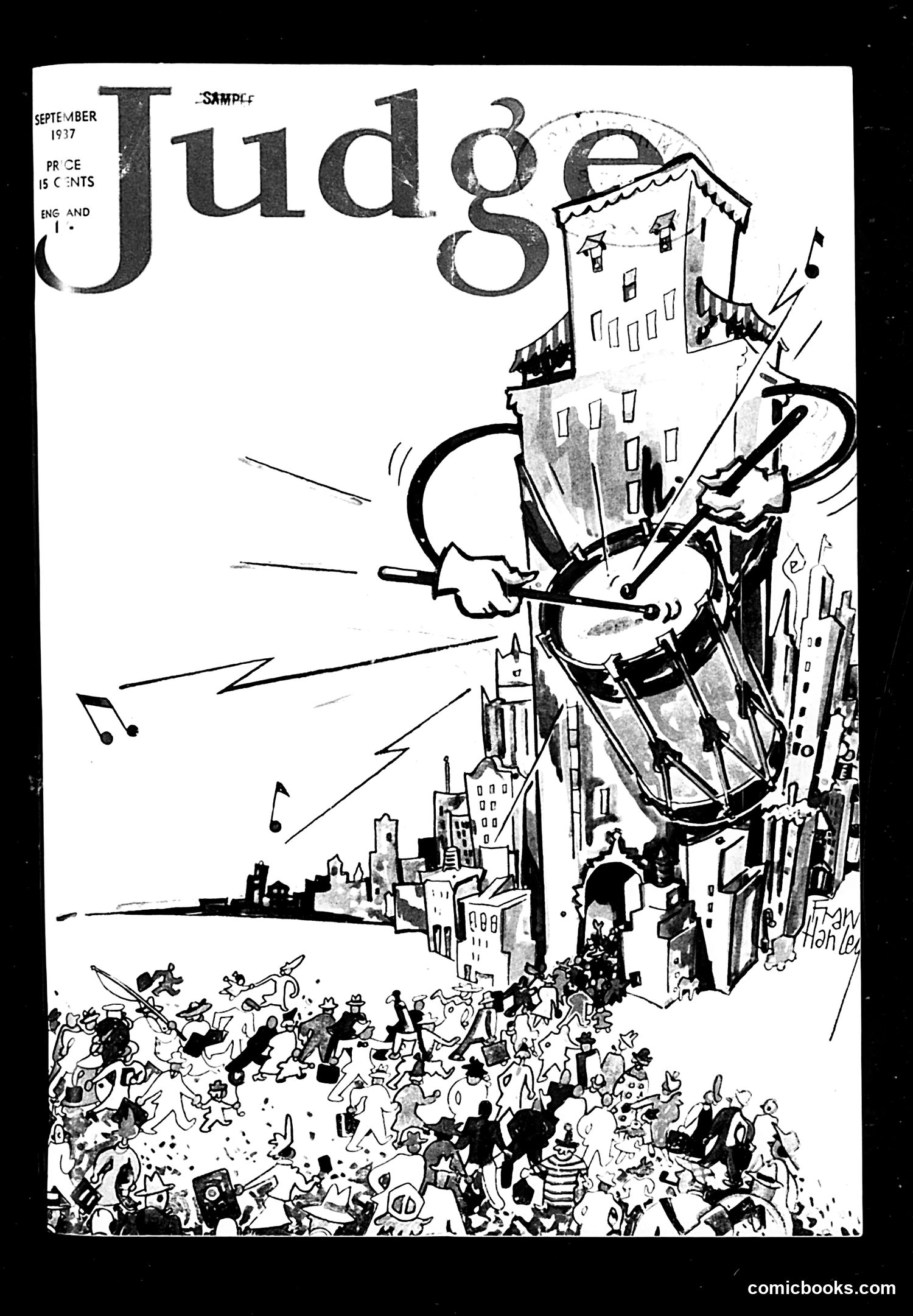Judge — September 1937 — page 1: Judge, 1937-09