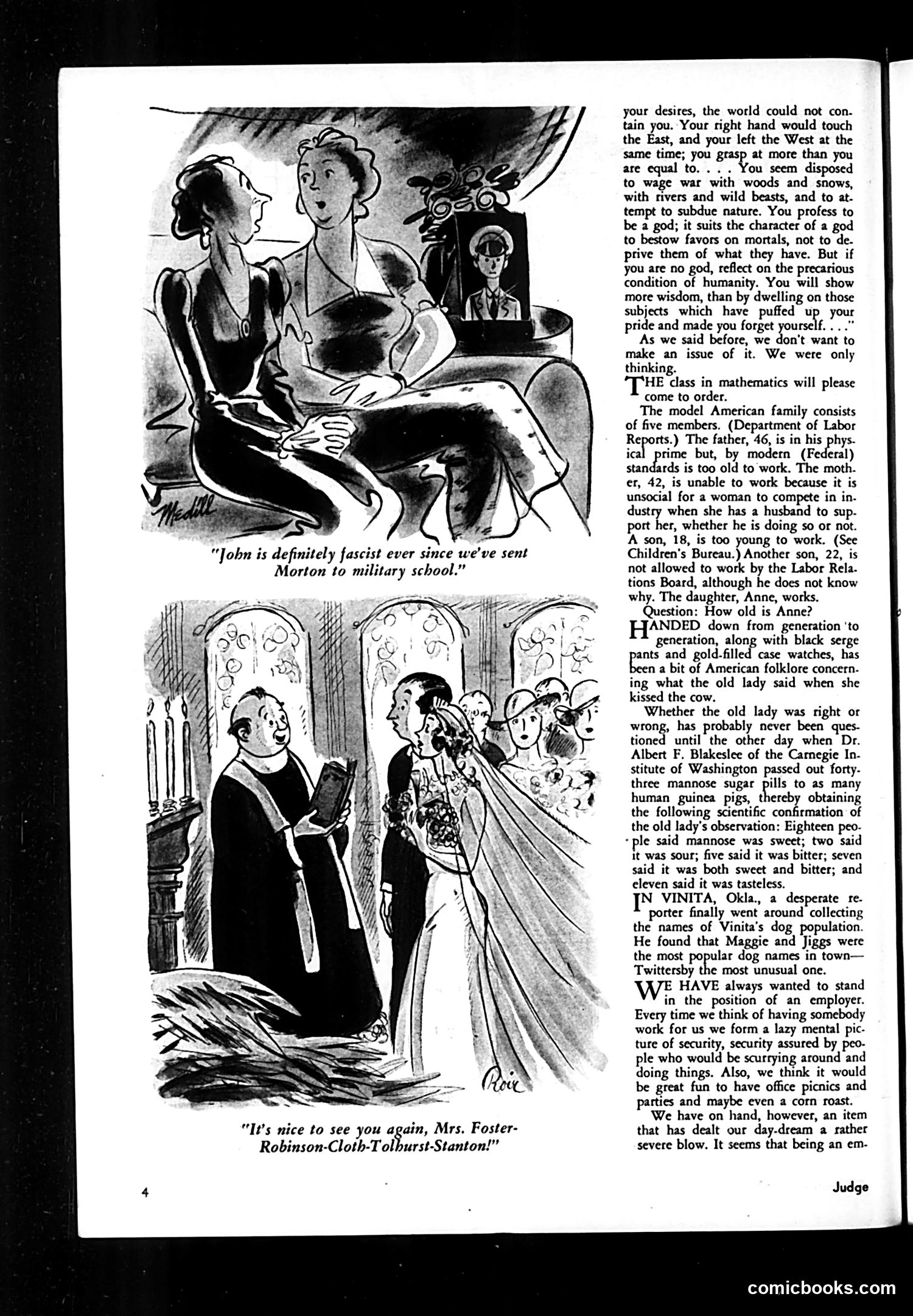 Judge — September 1937 — page 6: Judge, 1937-09