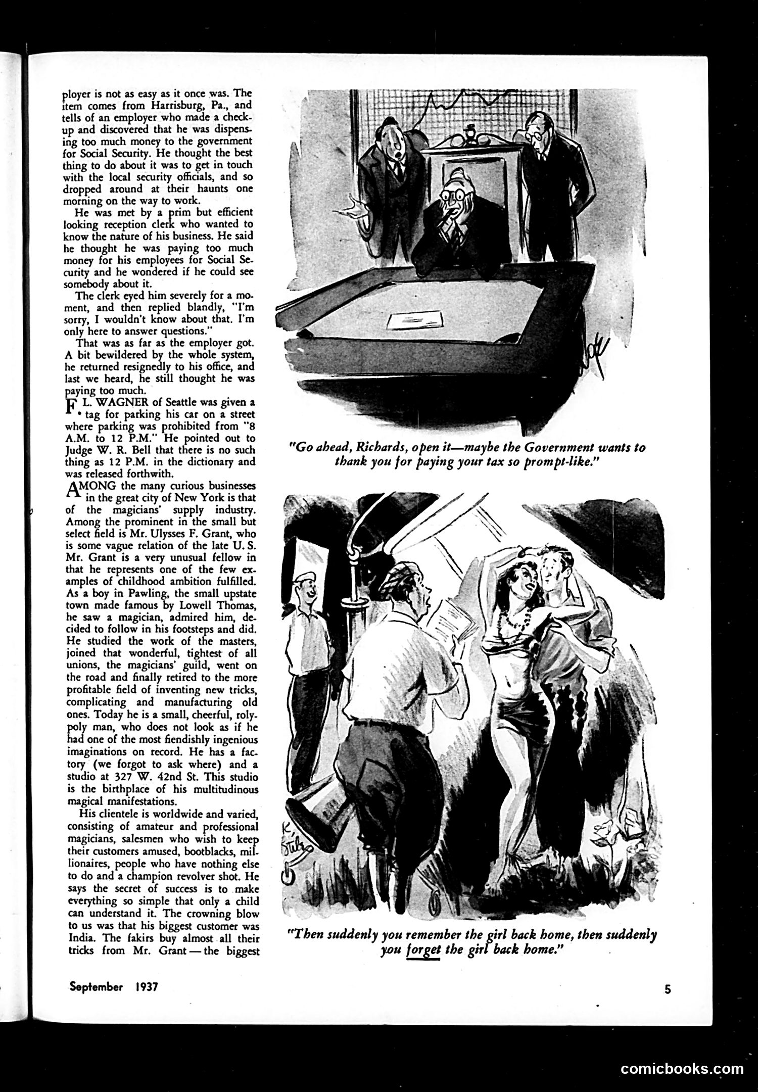 Judge — September 1937 — page 7: Judge, 1937-09