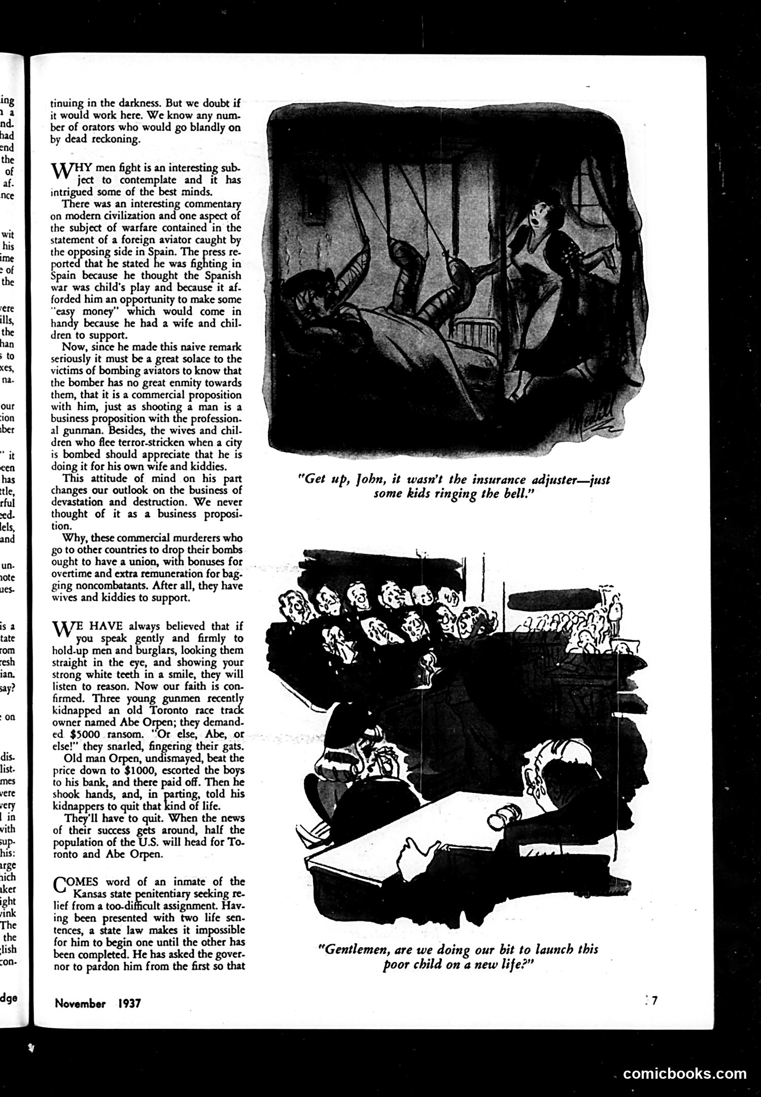 Judge — November 1937 — page 9: Judge, 1937-11