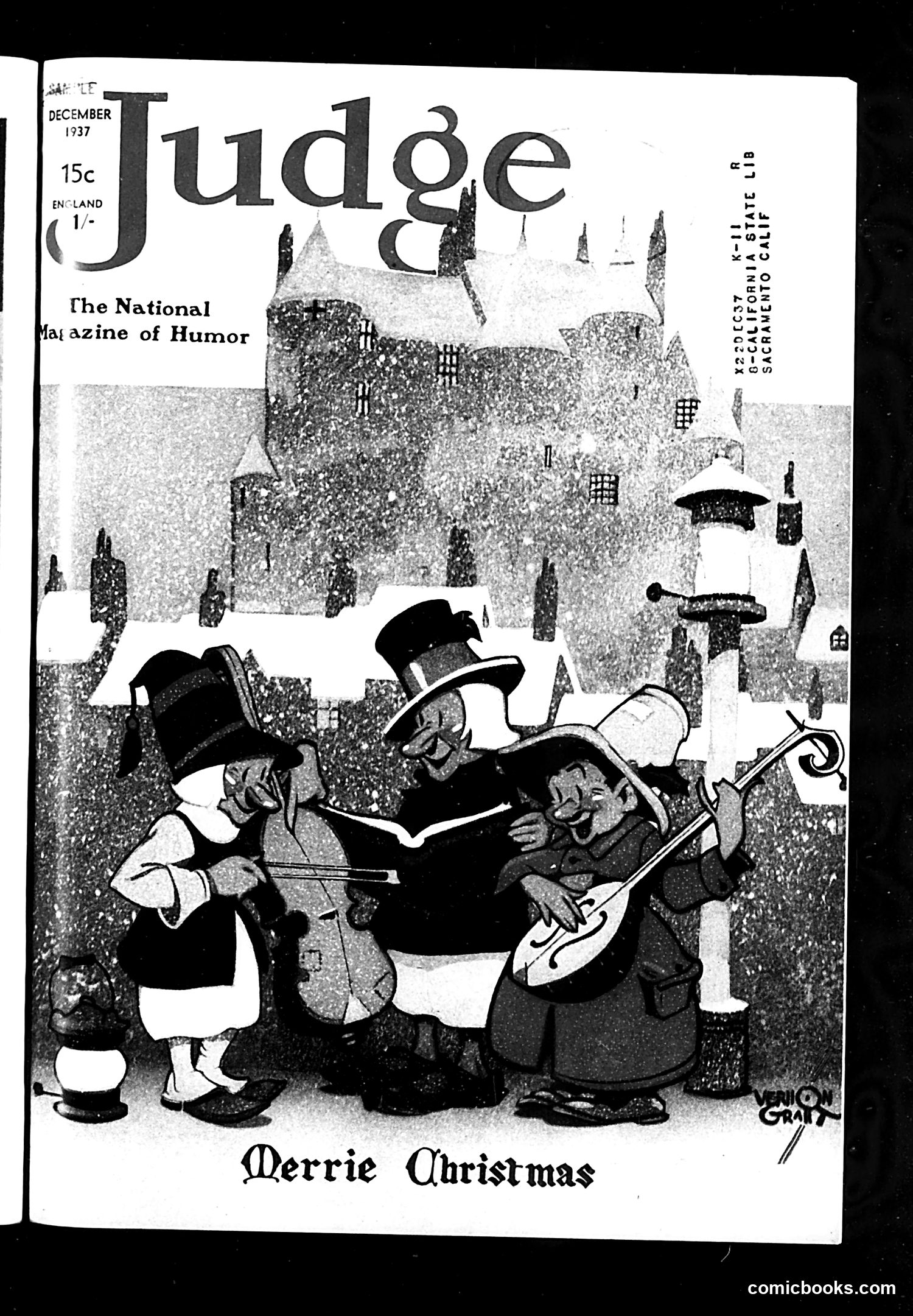 Judge — December 1937 — page 1: Judge, 1937-12