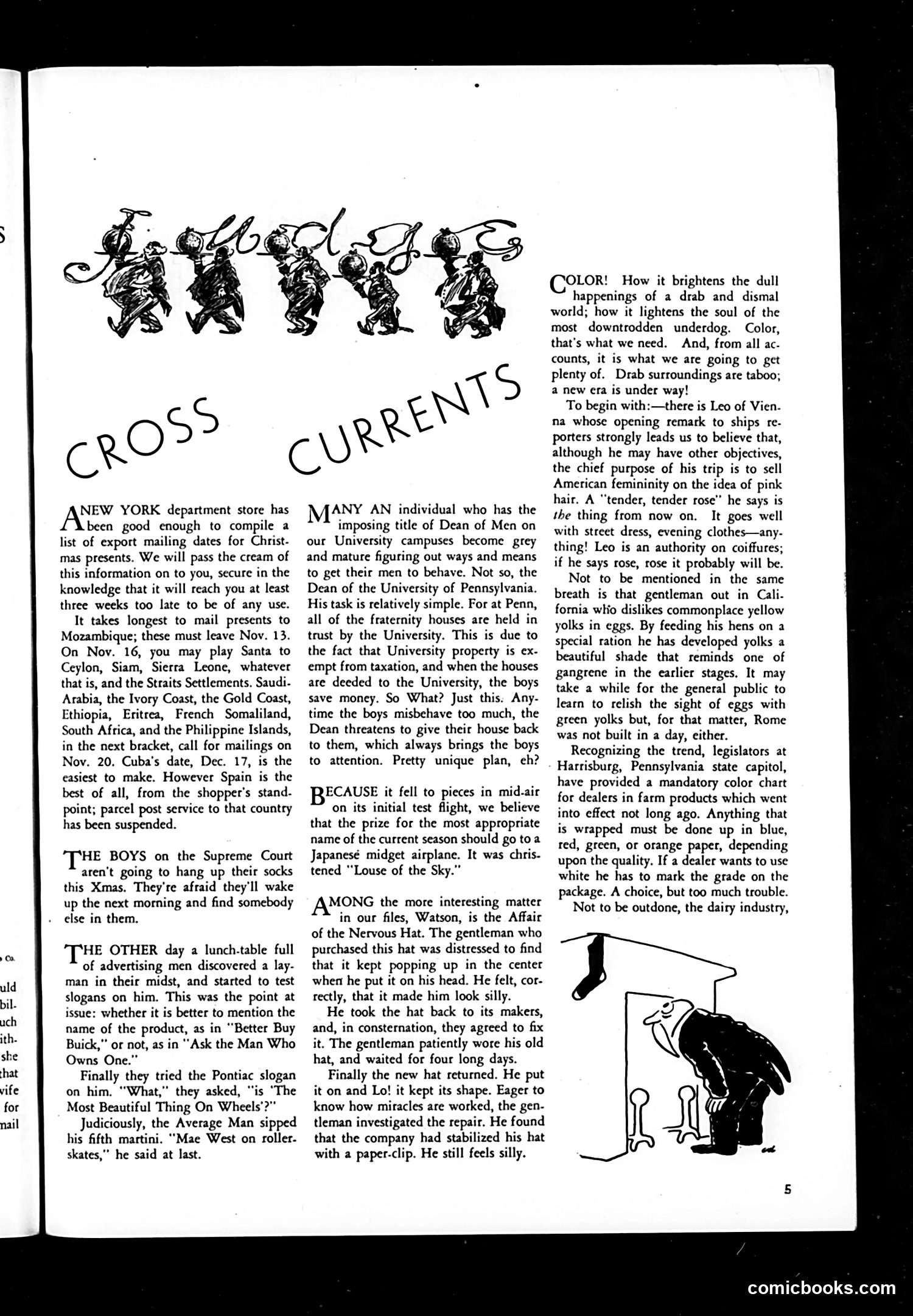 Judge — December 1937 — page 7: Judge, 1937-12
