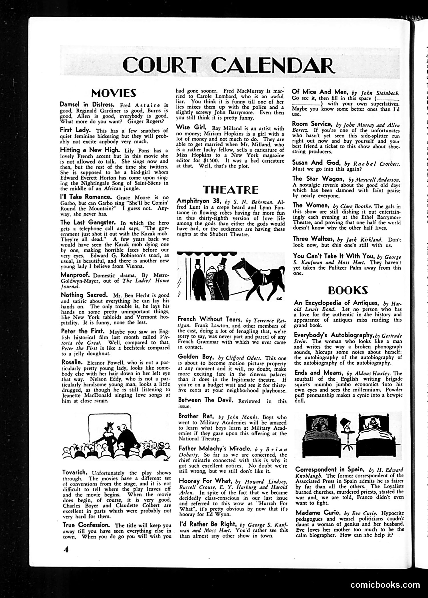 Judge — February 1938 — page 6: Judge, 1938-02