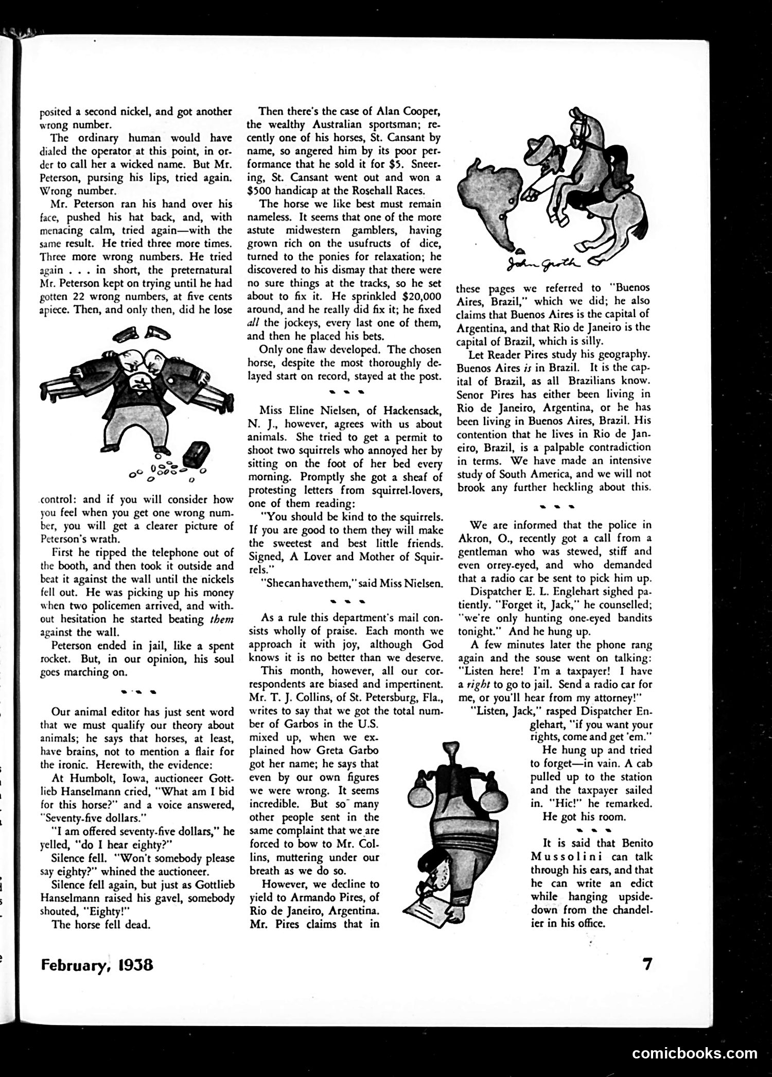 Judge — February 1938 — page 9: Judge, 1938-02