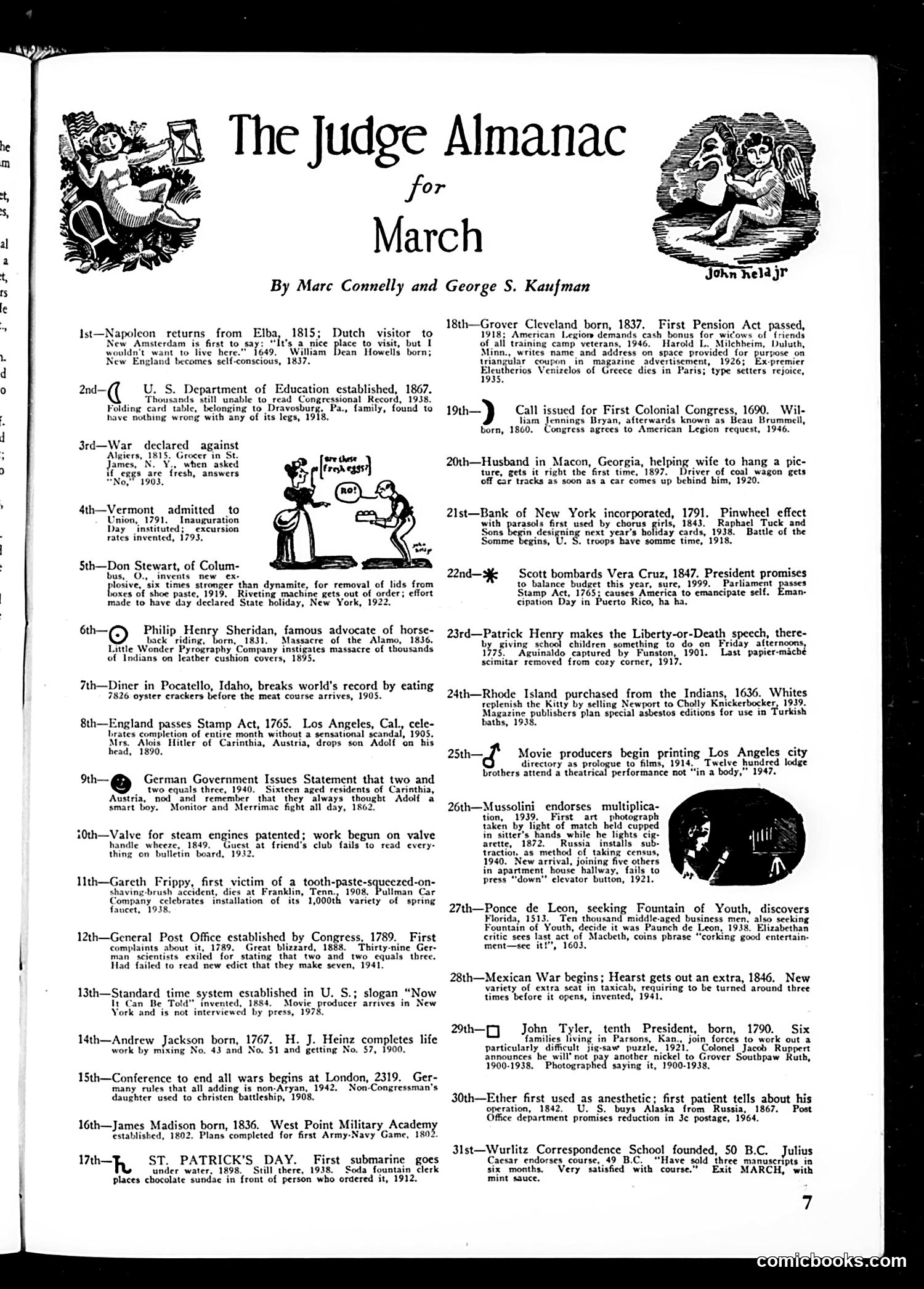 Judge — March 1938 — page 9: Judge, 1938-03