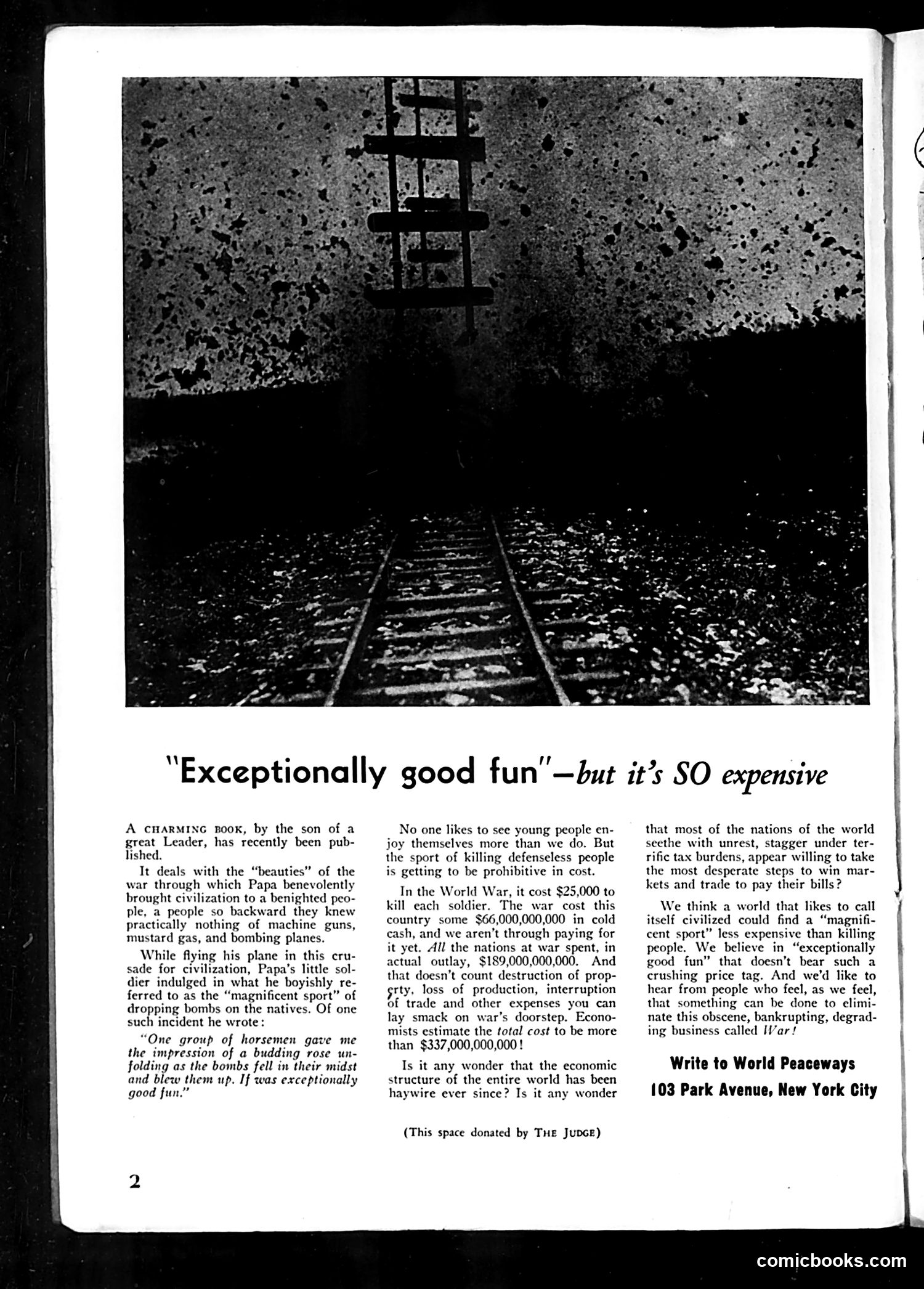 Judge — April 1938 — page 4: Judge, 1938-04