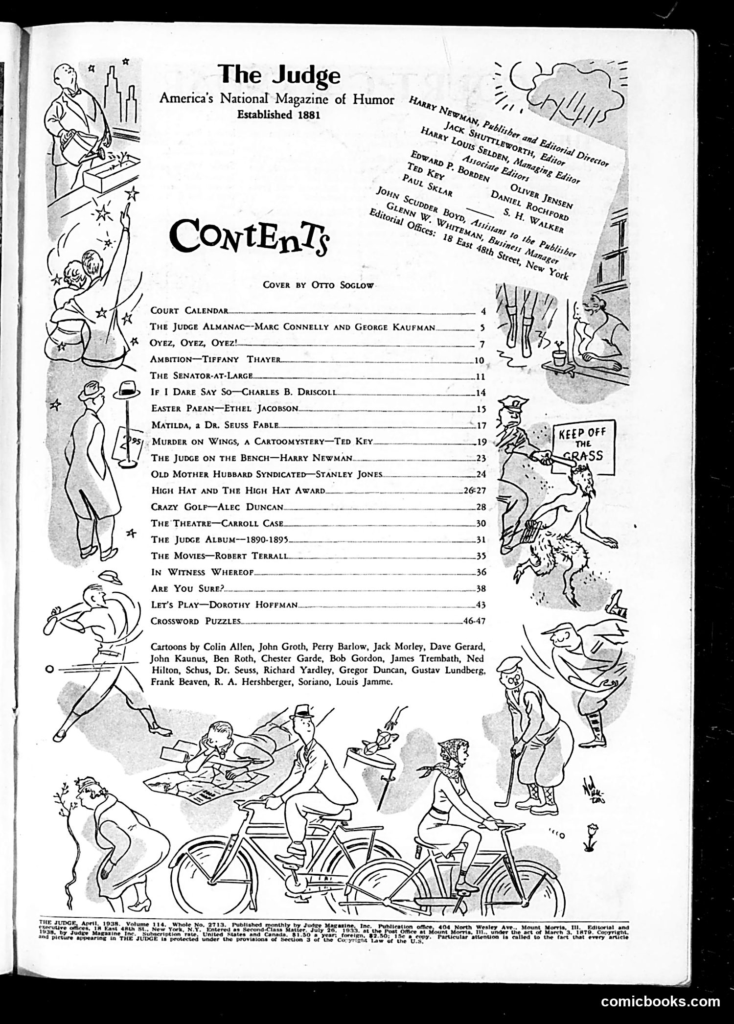 Judge — April 1938 — page 5: Judge, 1938-04
