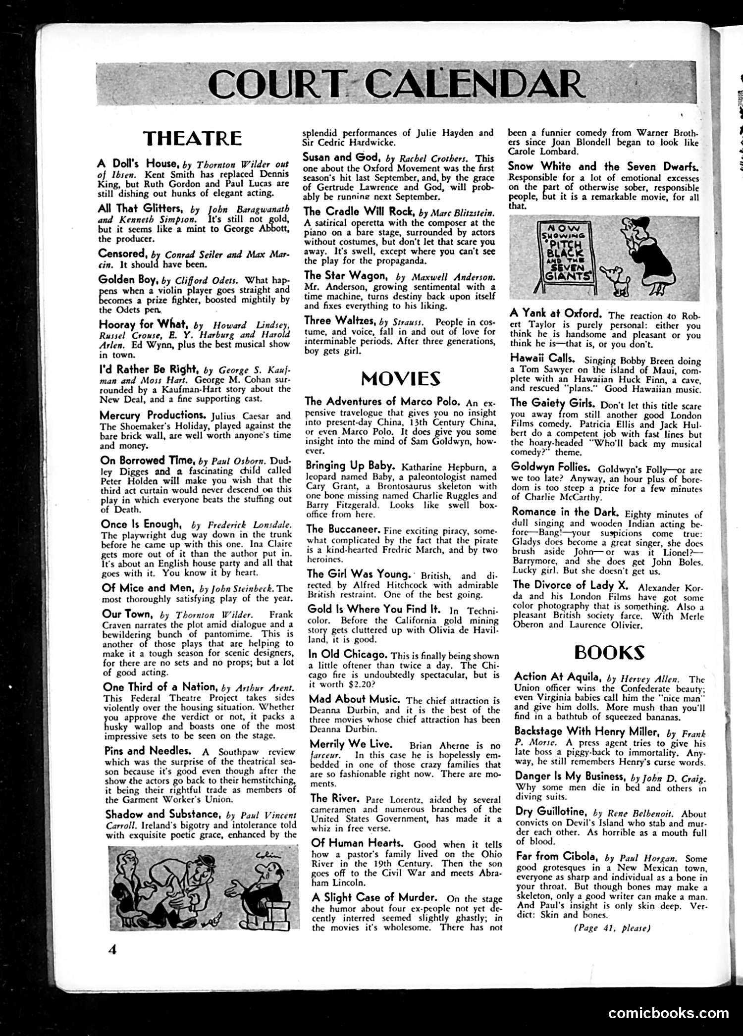 Judge — April 1938 — page 6: Judge, 1938-04