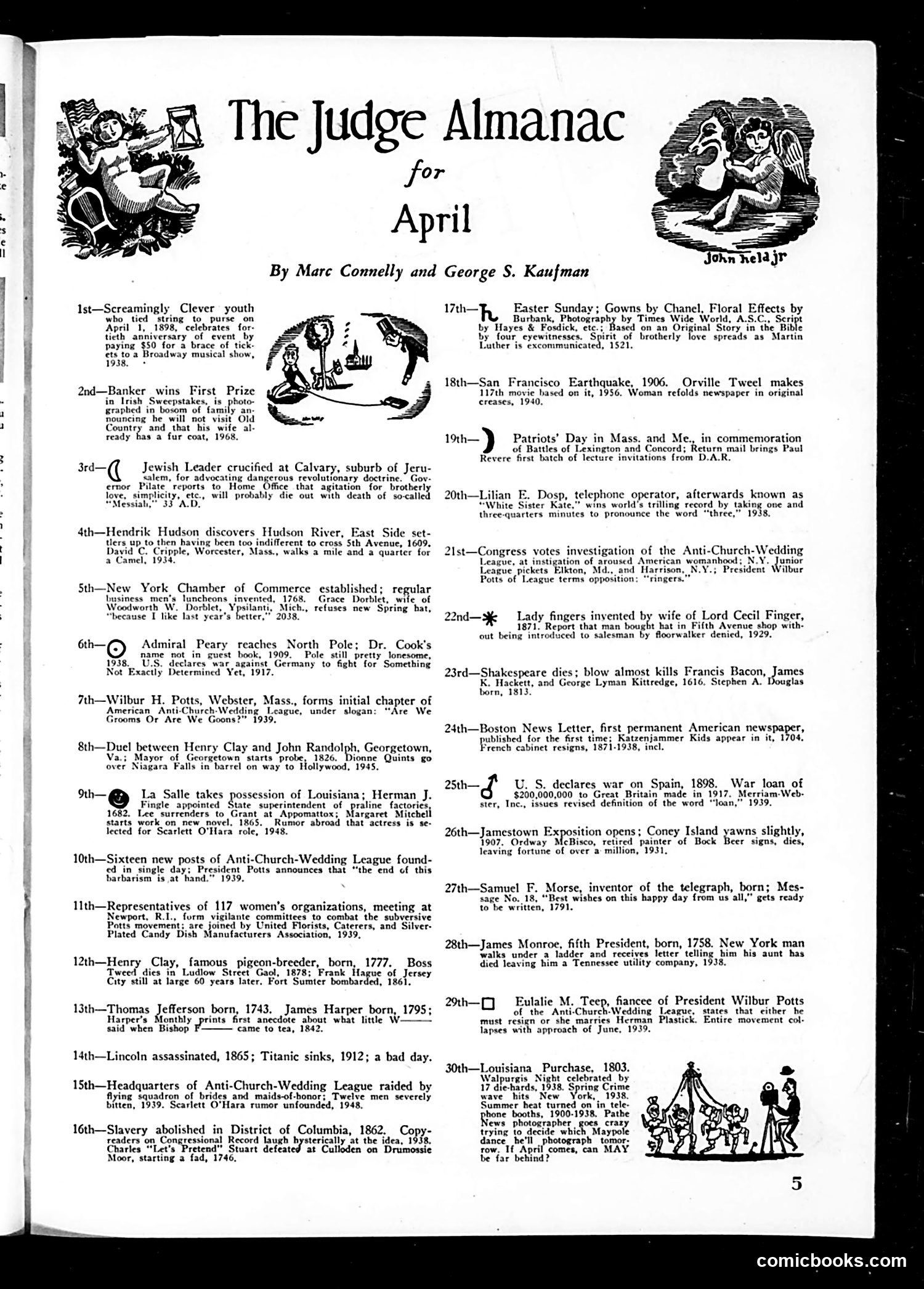 Judge — April 1938 — page 7: Judge, 1938-04