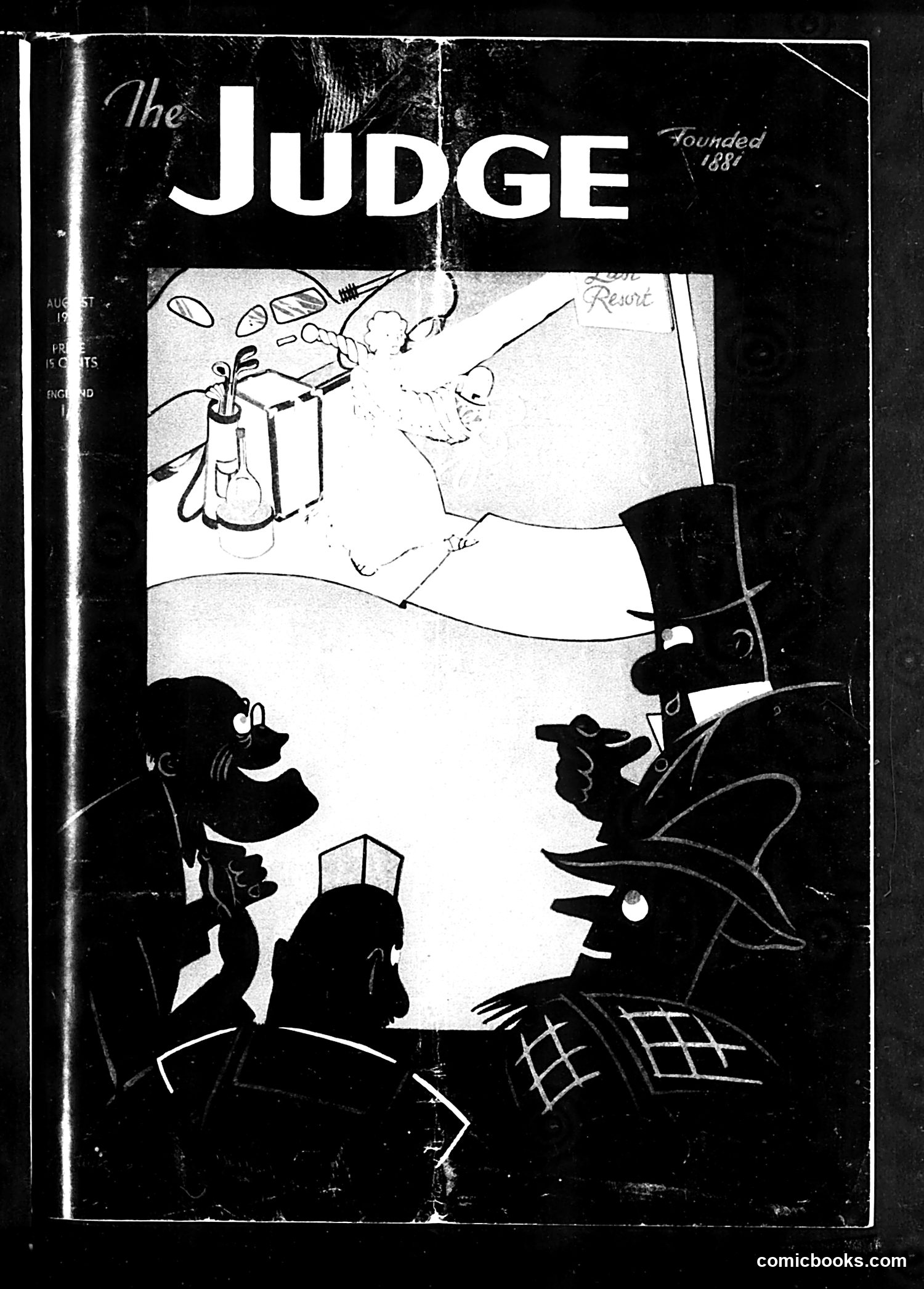 Judge — August 1938 — page 1: Judge, 1938-08