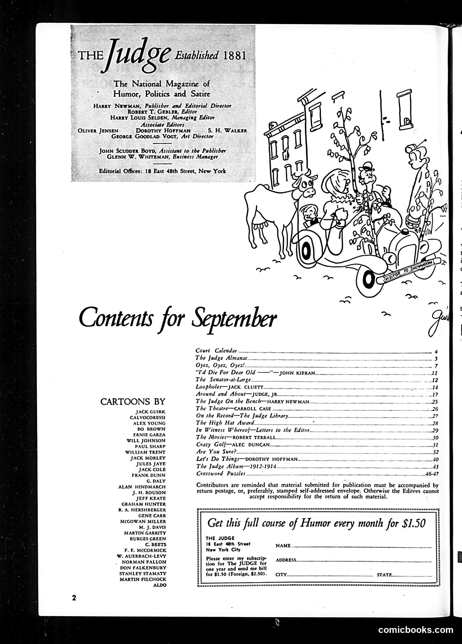 Judge — September 1938 — page 4: Judge, 1938-09