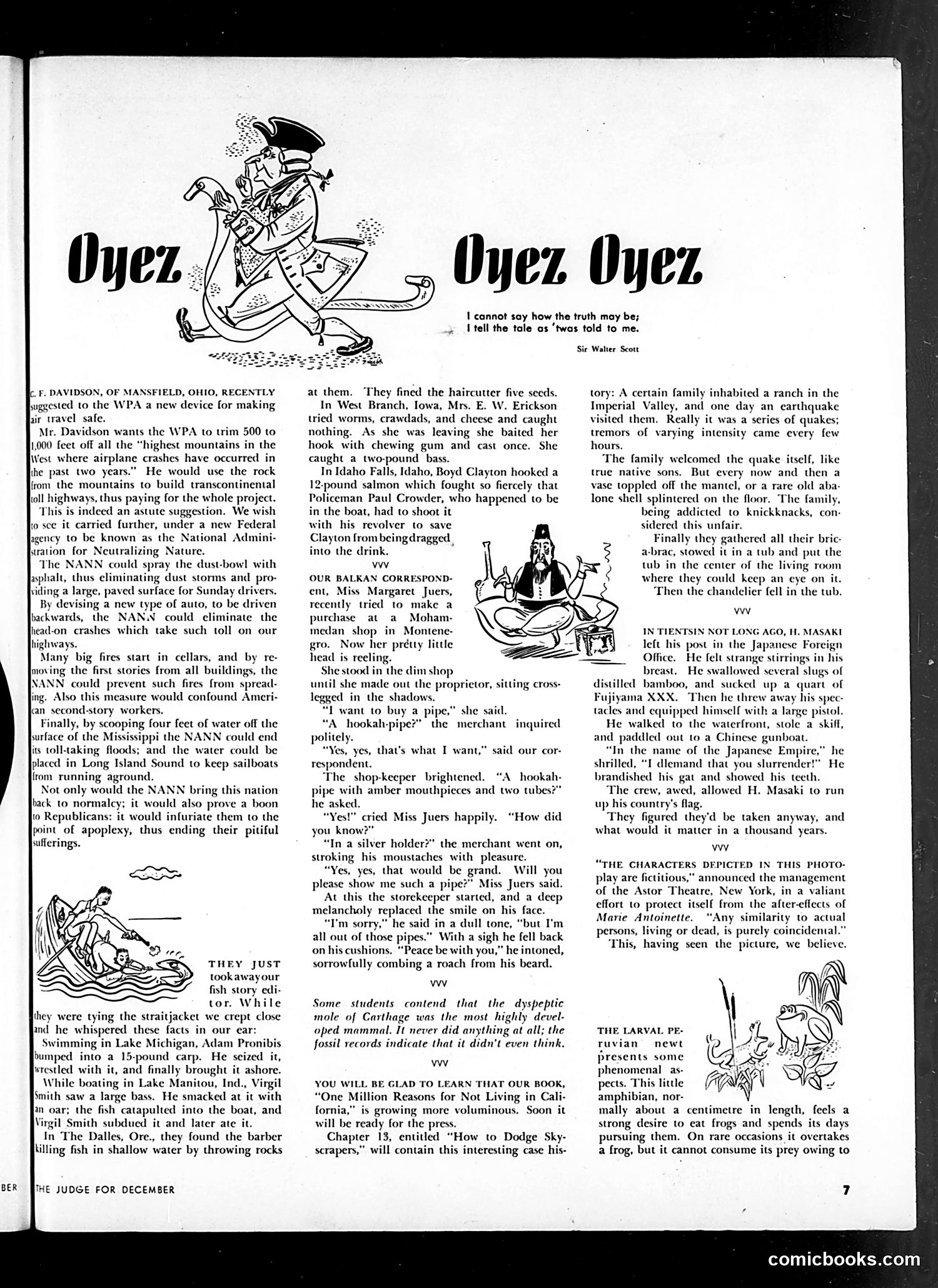 Judge — December 1938 — page 9: Judge, 1938-12