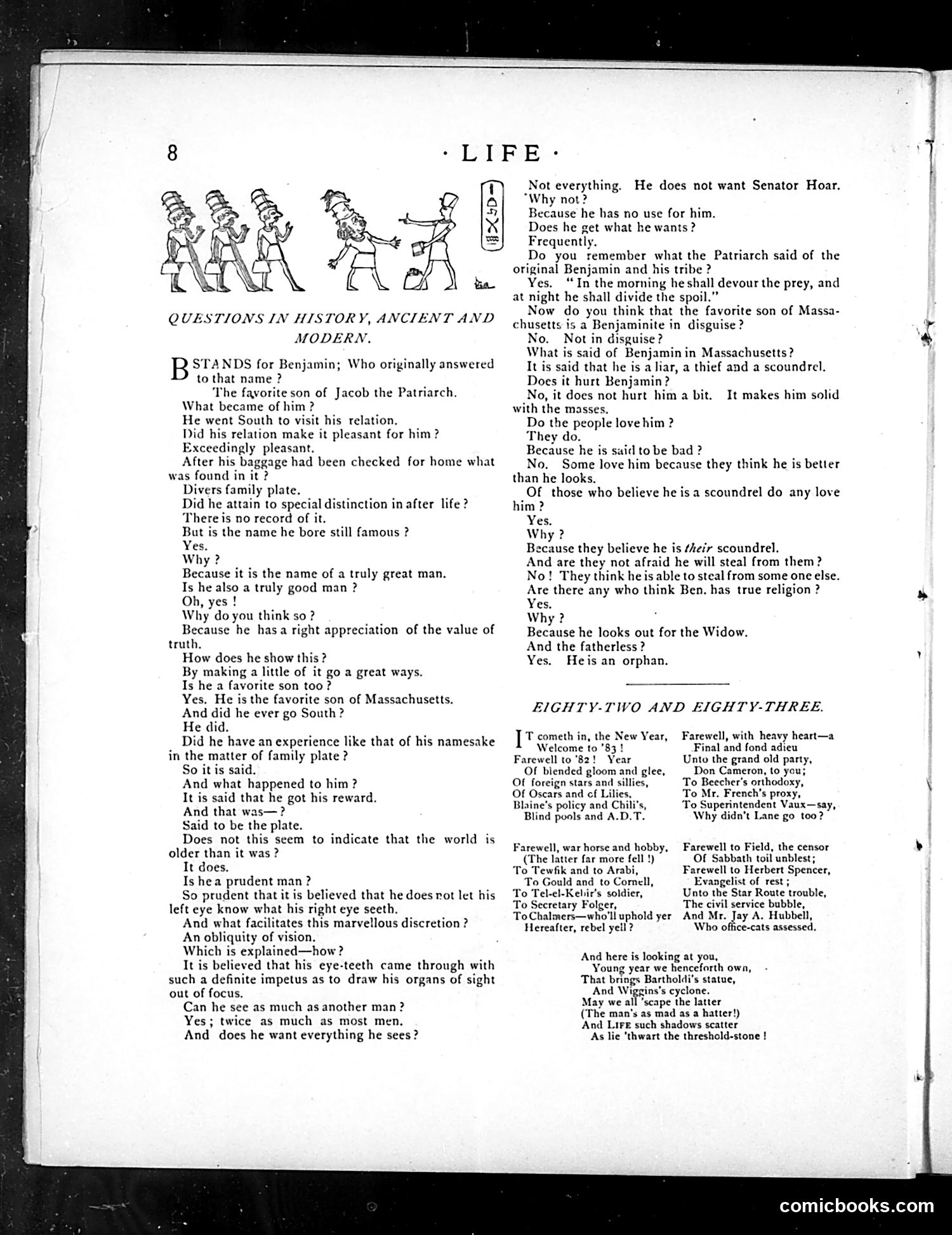 Life — January 4, 1883 — page 12: Life, 1883-01-04