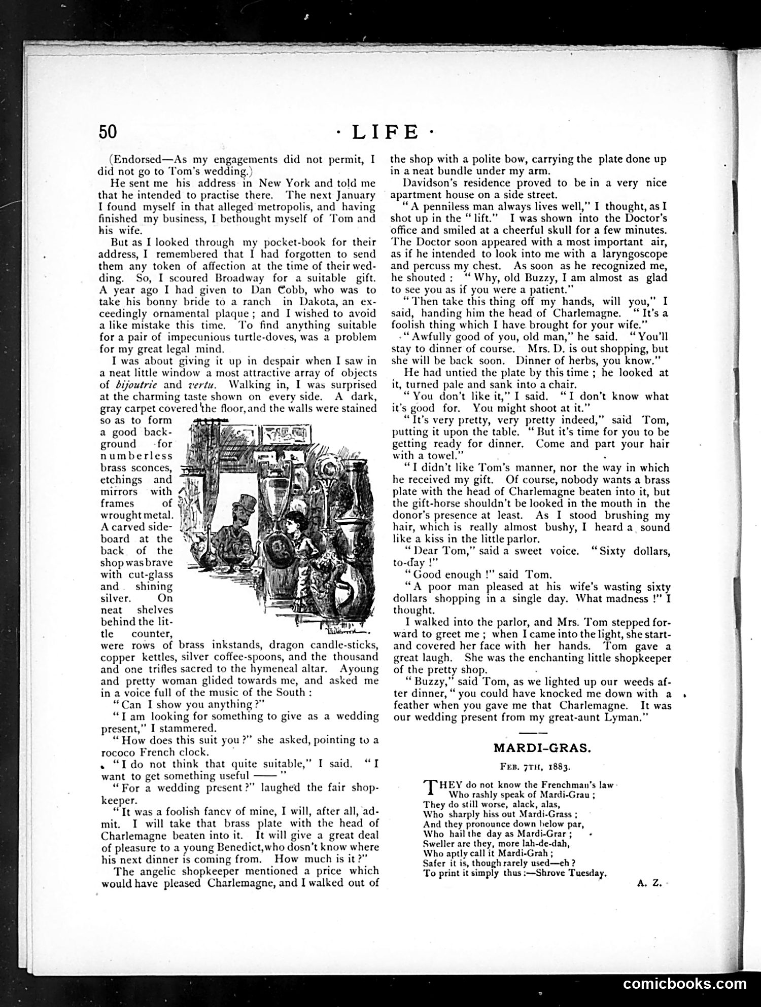 Life — February 1, 1883 — page 4: Life, 1883-02-01