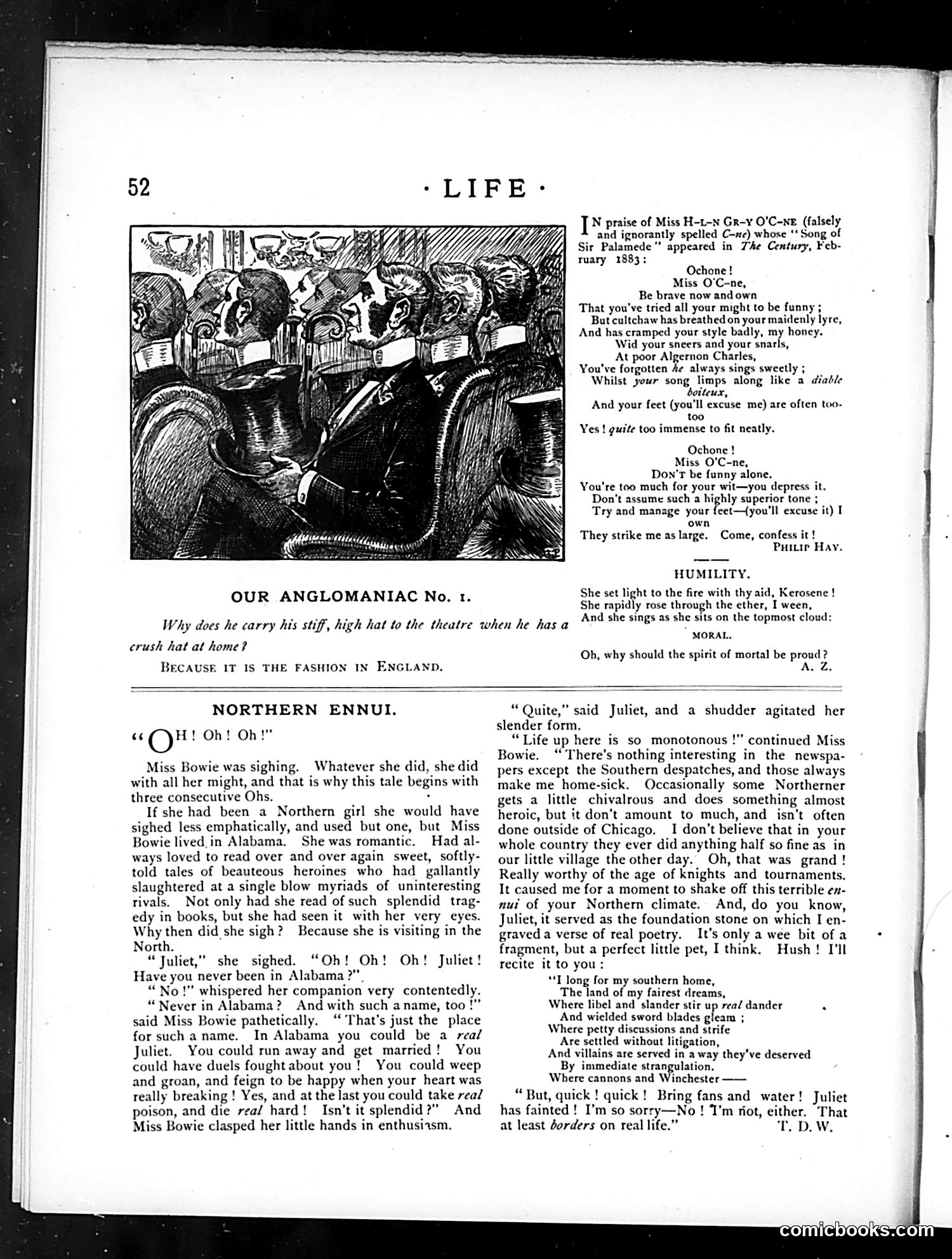 Life — February 1, 1883 — page 6: Life, 1883-02-01