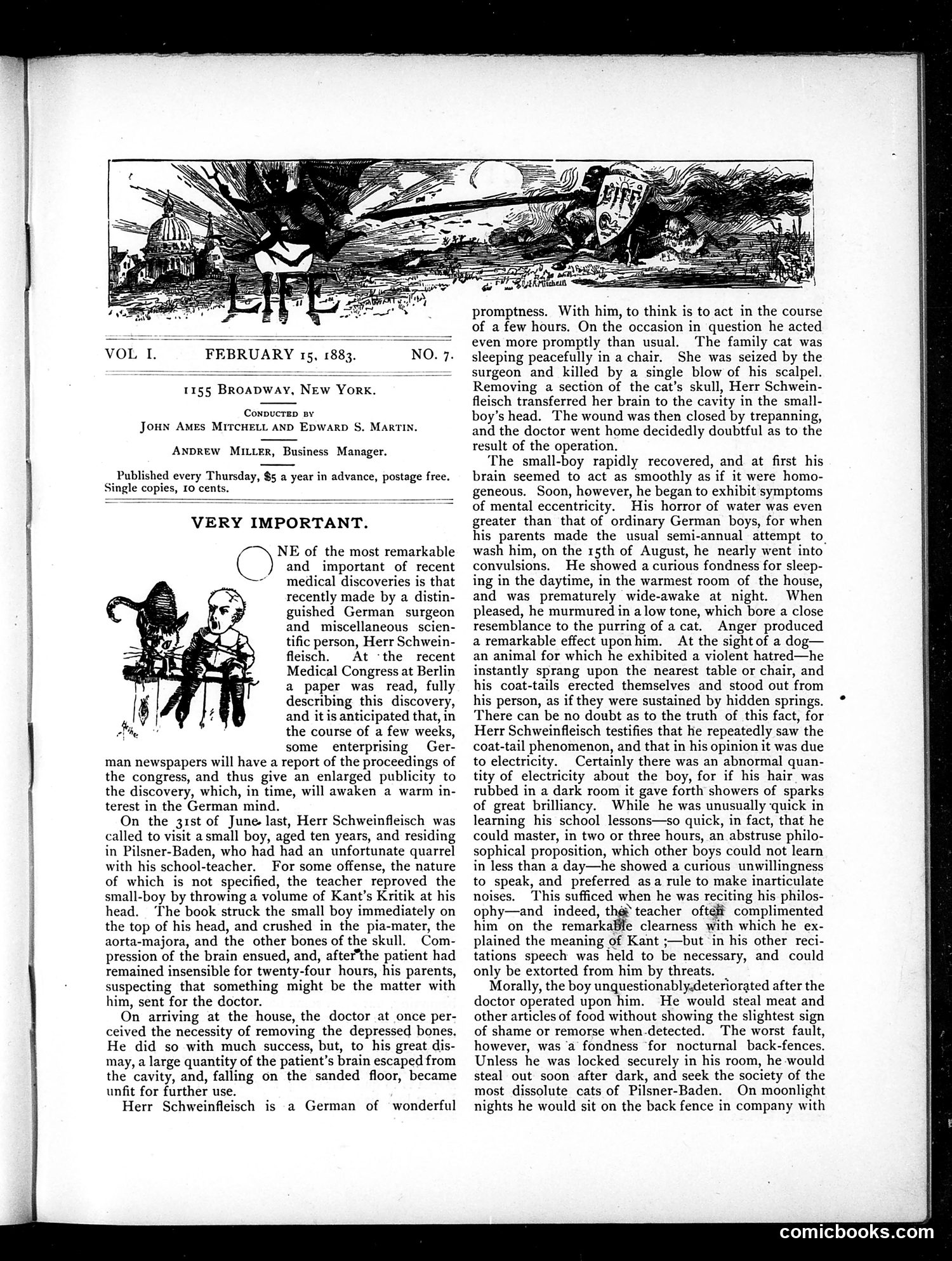 Life — February 15, 1883 — page 3: Life, 1883-02-15