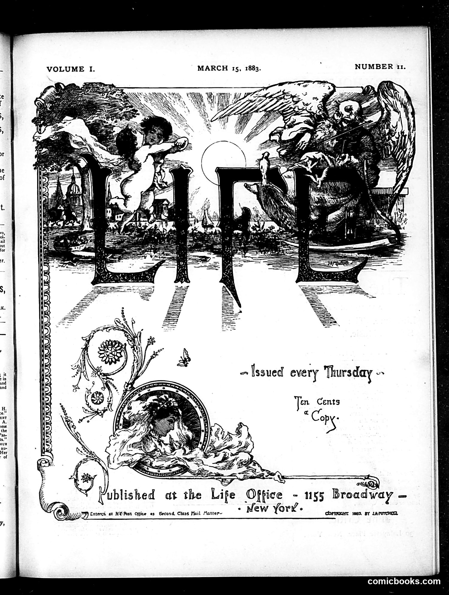 Life — March 15, 1883 — page 1 of 16