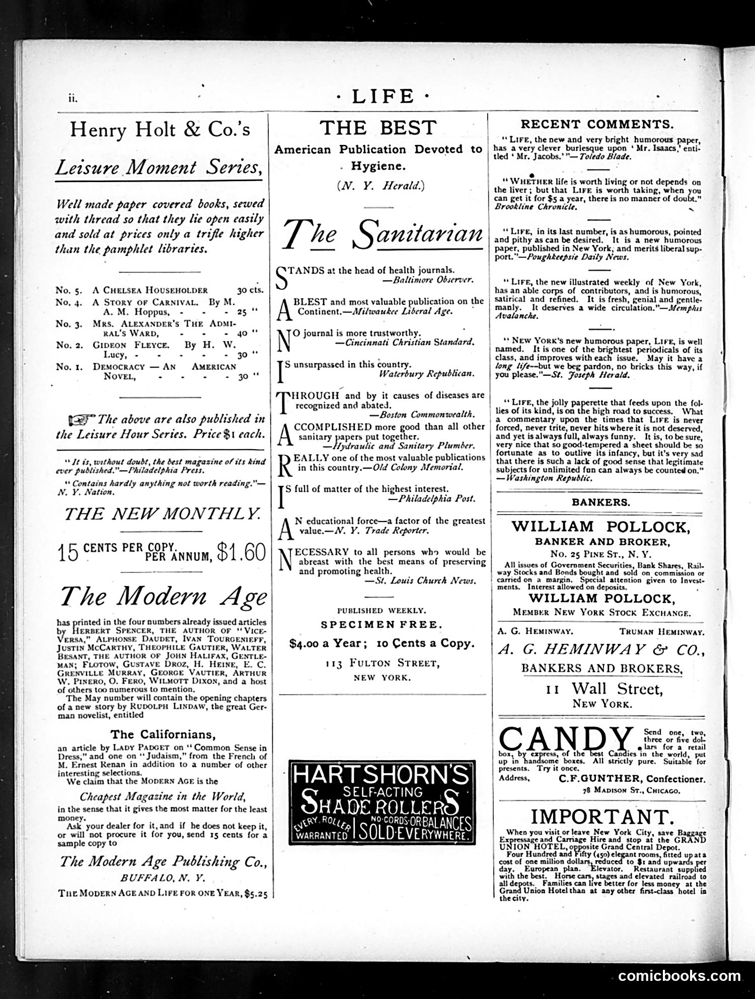 Life — April 19, 1883 — page 2: Life, 1883-04-19