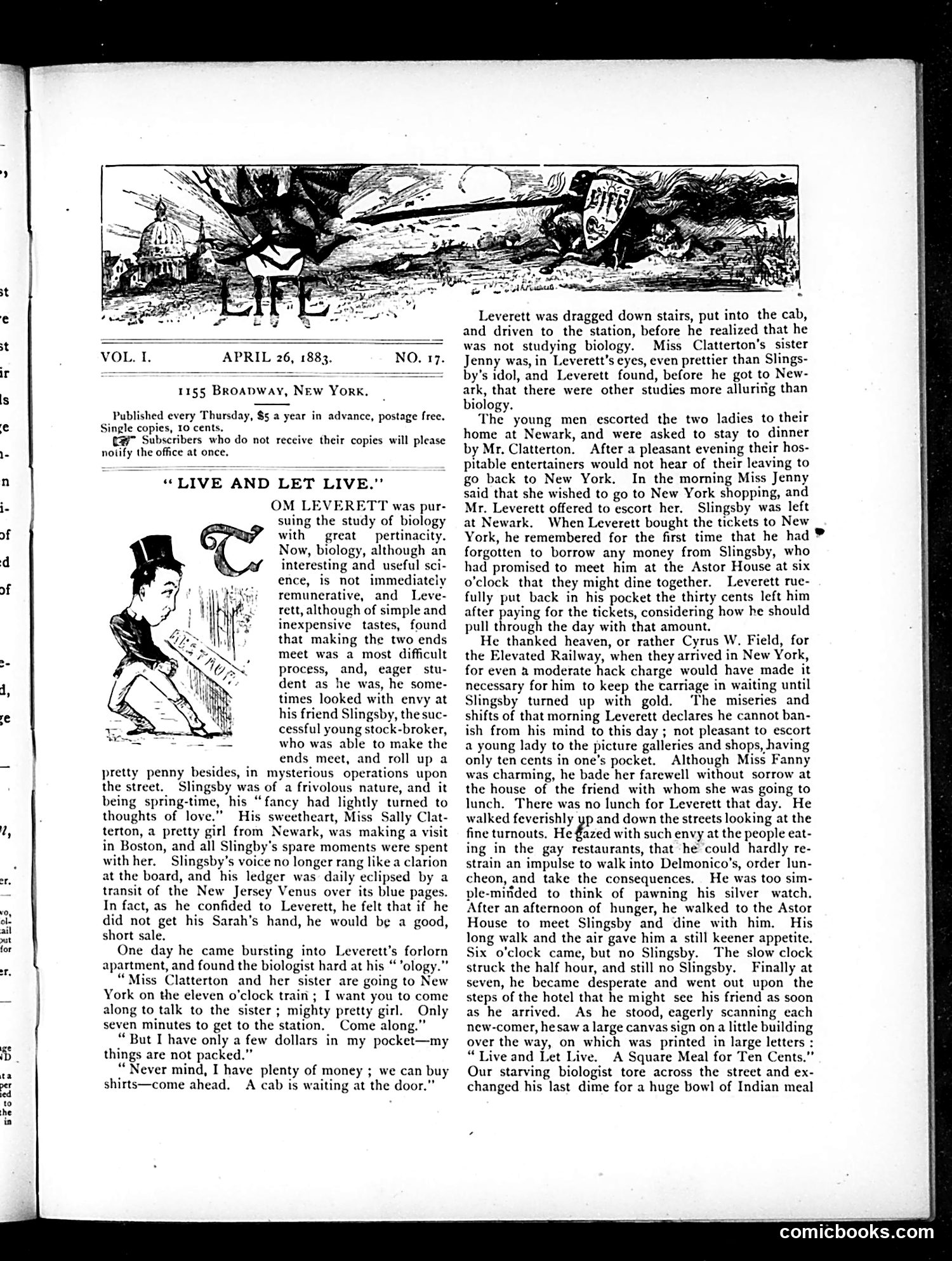 Life — April 26, 1883 — page 3: Life, 1883-04-26