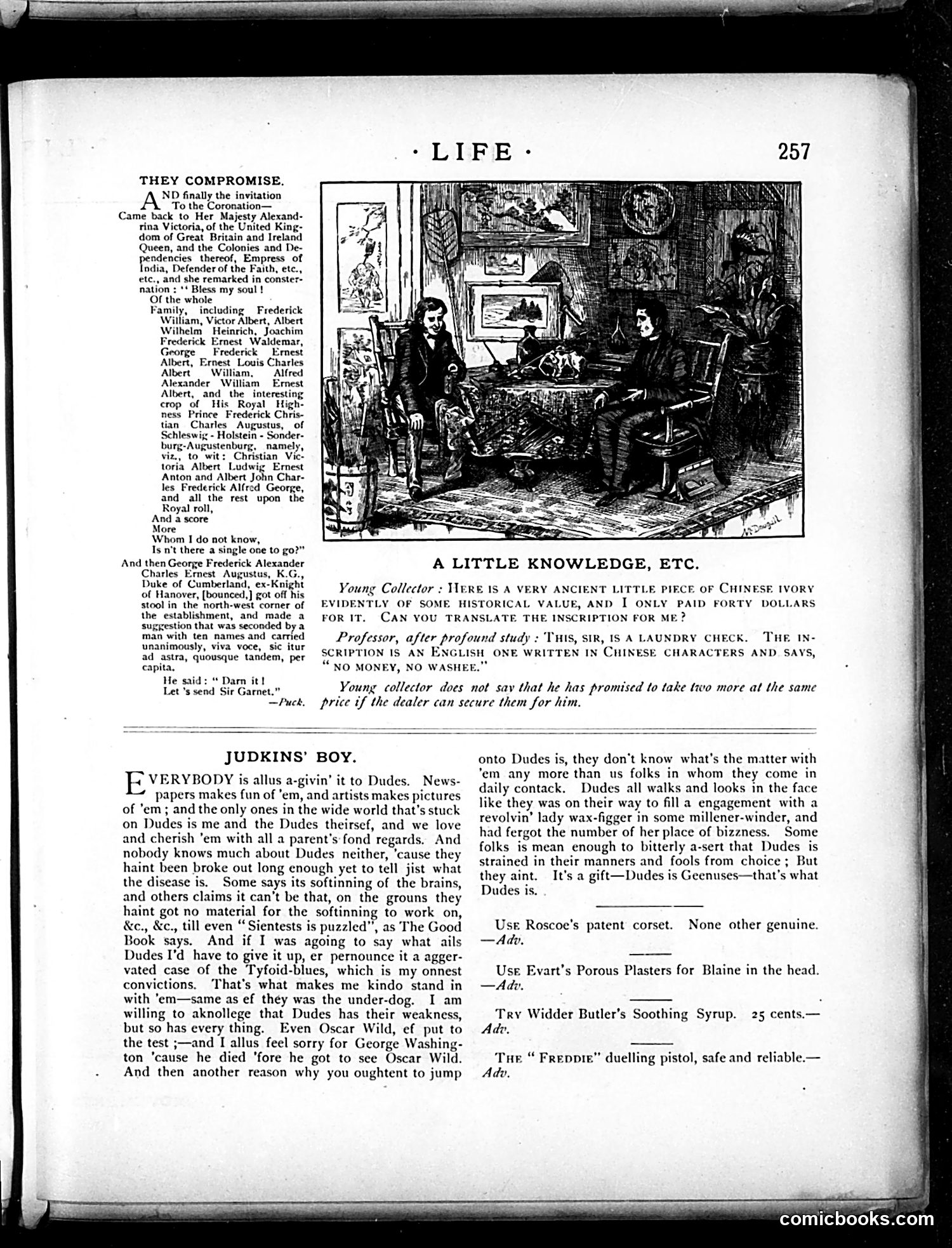 Life — May 31, 1883 — page 7: Life, 1883-05-31