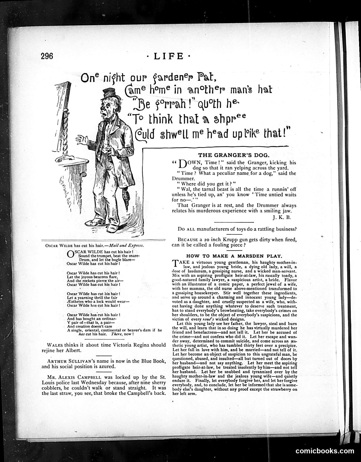 Life — June 21, 1883 — page 10: Life, 1883-06-21