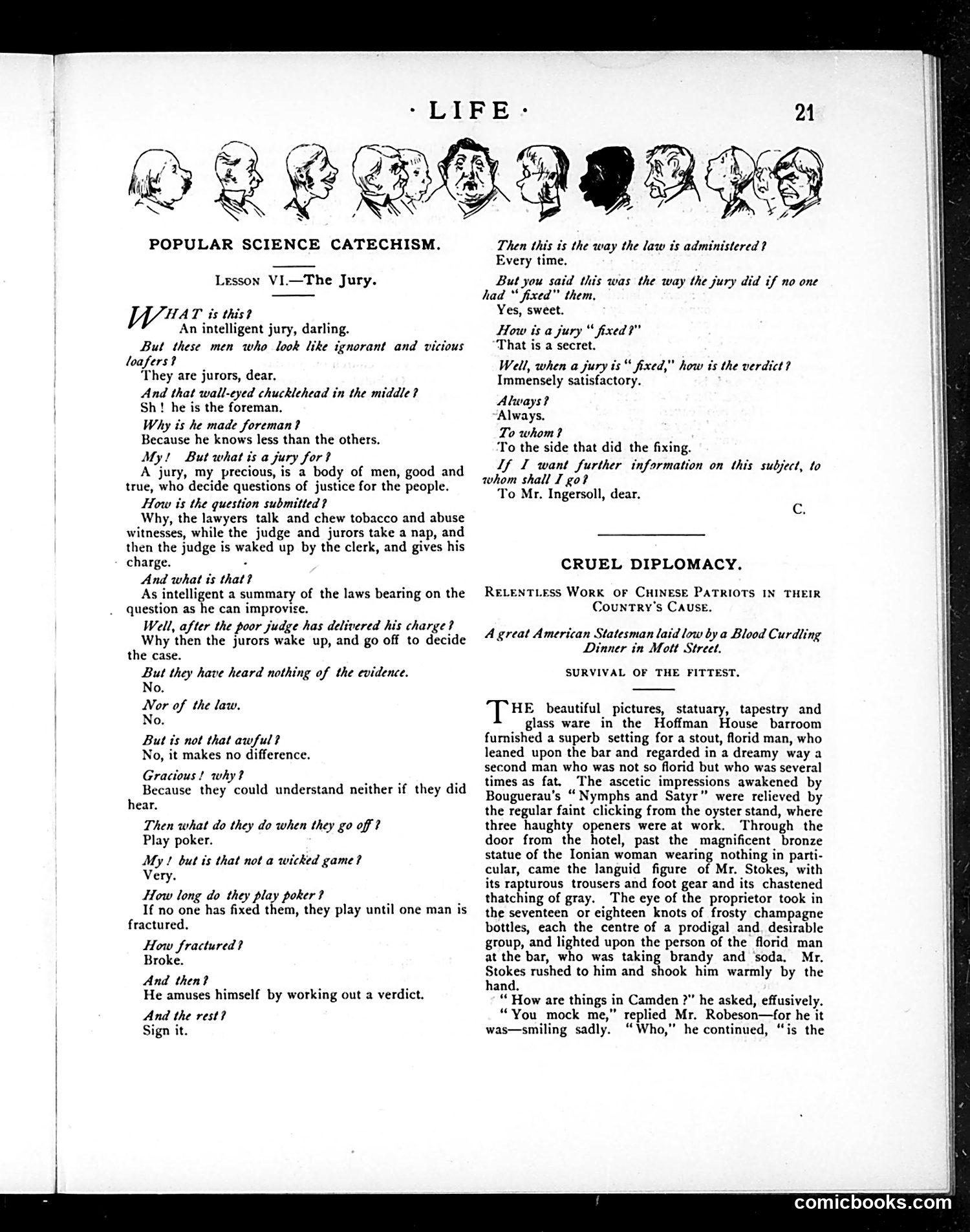 Life — July 12, 1883 — page 11: Life, 1883-07-12