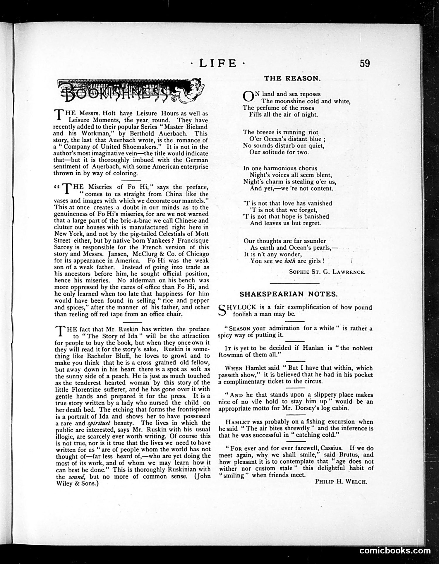 Life — August 2, 1883 — page 13: Life, 1883-08-02