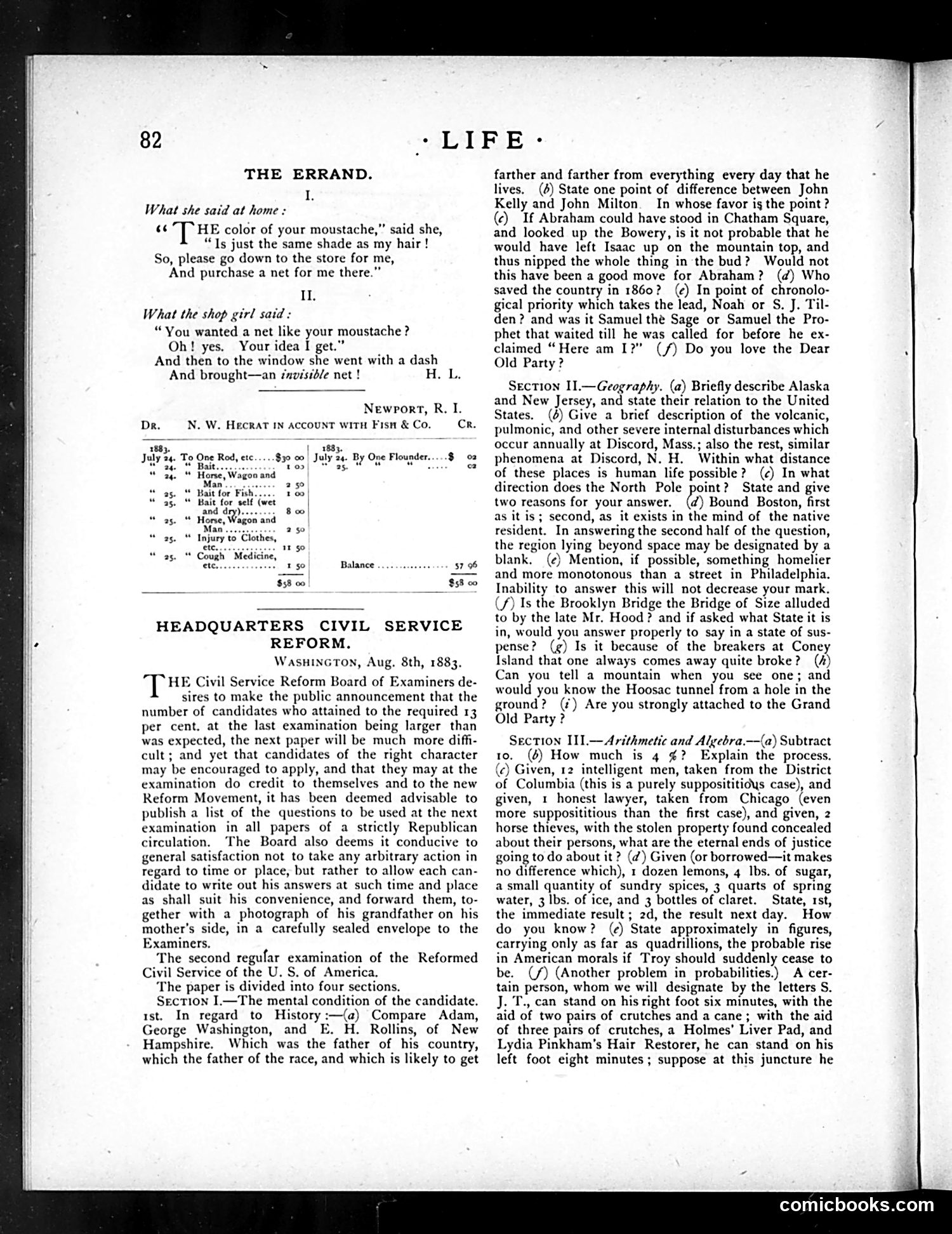 Life — August 16, 1883 — page 12: Life, 1883-08-16
