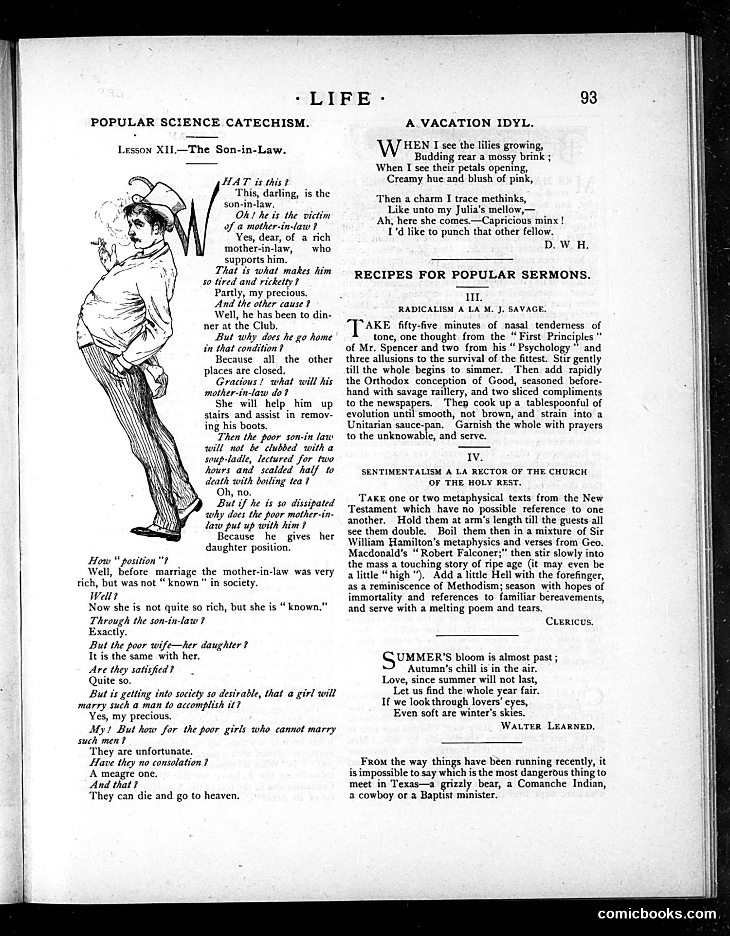 Life — August 23, 1883 — page 11: Life, 1883-08-23