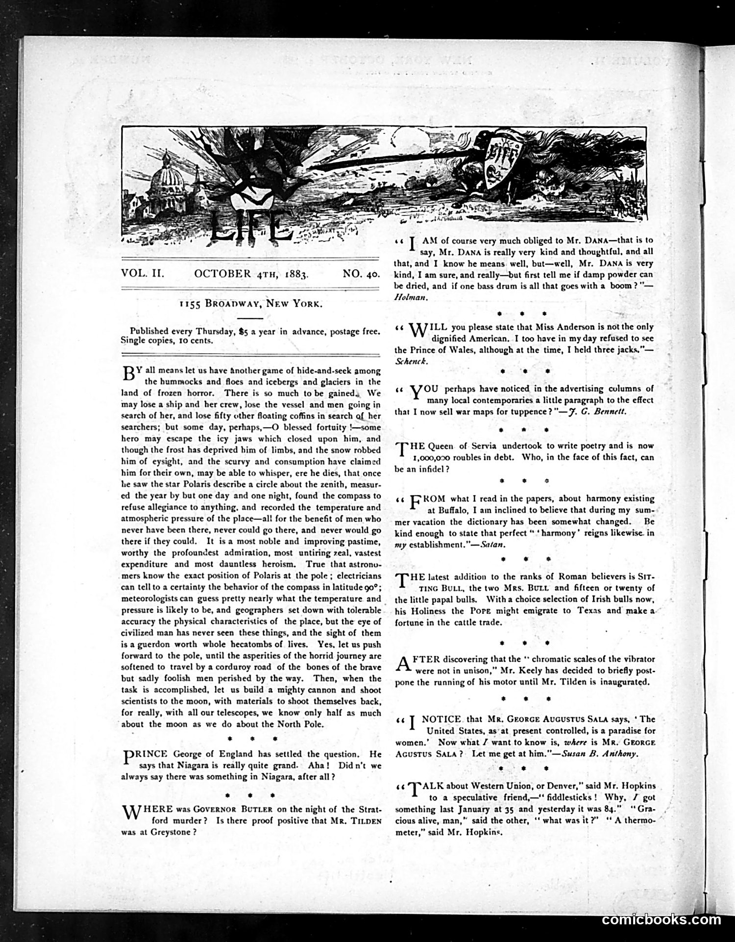 Life — October 4, 1883 — page 2: Life, 1883-10-04