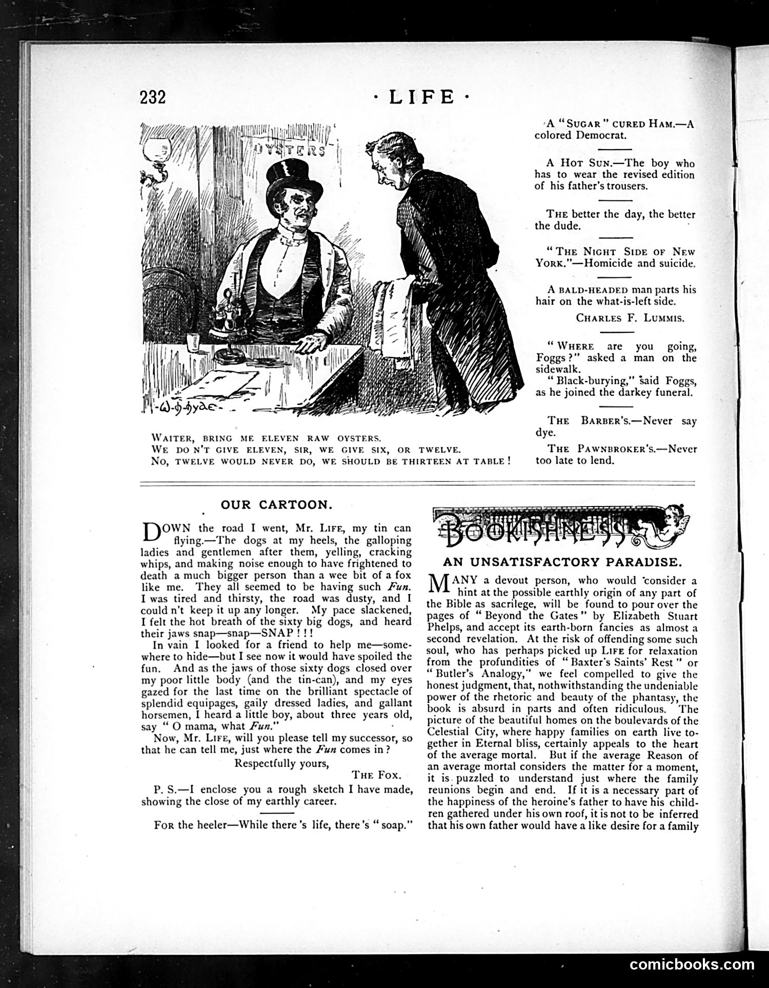 Life — November 8, 1883 — page 6: Life, 1883-11-08