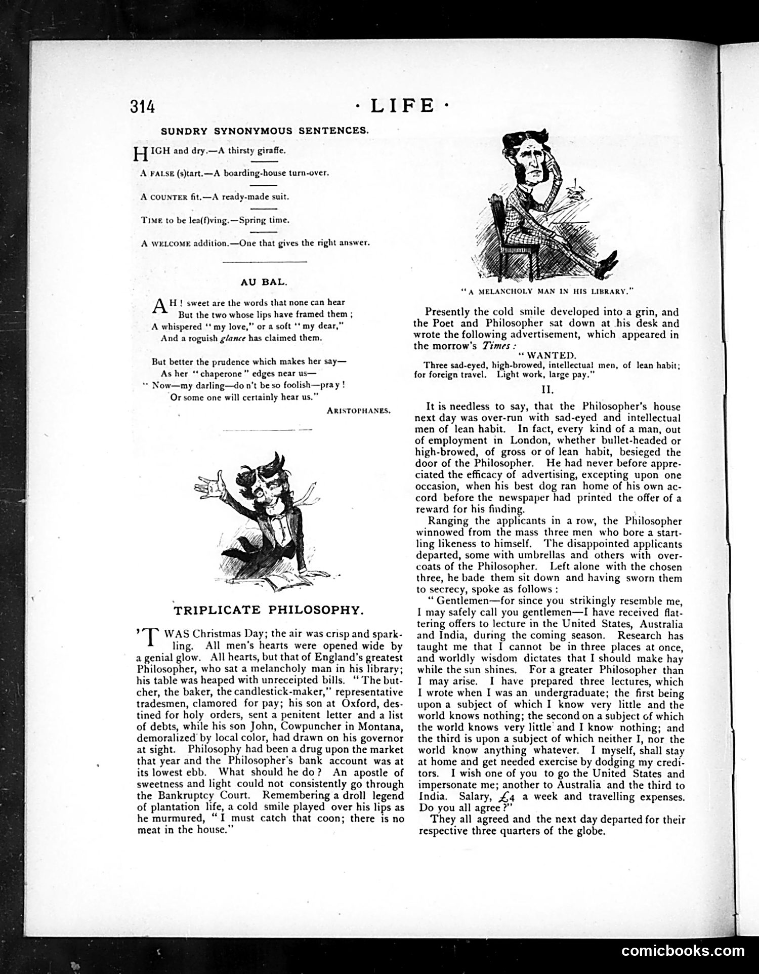 Life — December 20, 1883 — page 6: Life, 1883-12-20