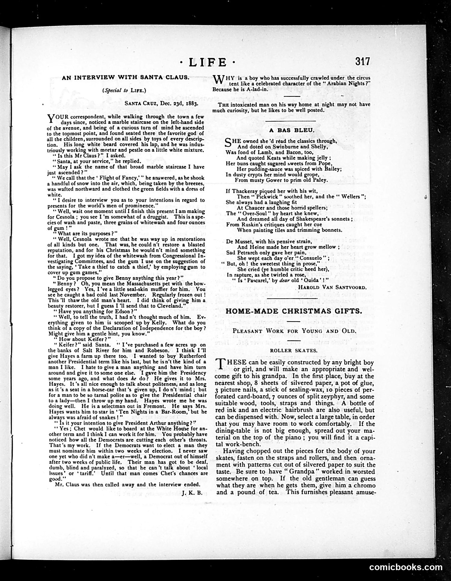 Life — December 20, 1883 — page 9: Life, 1883-12-20