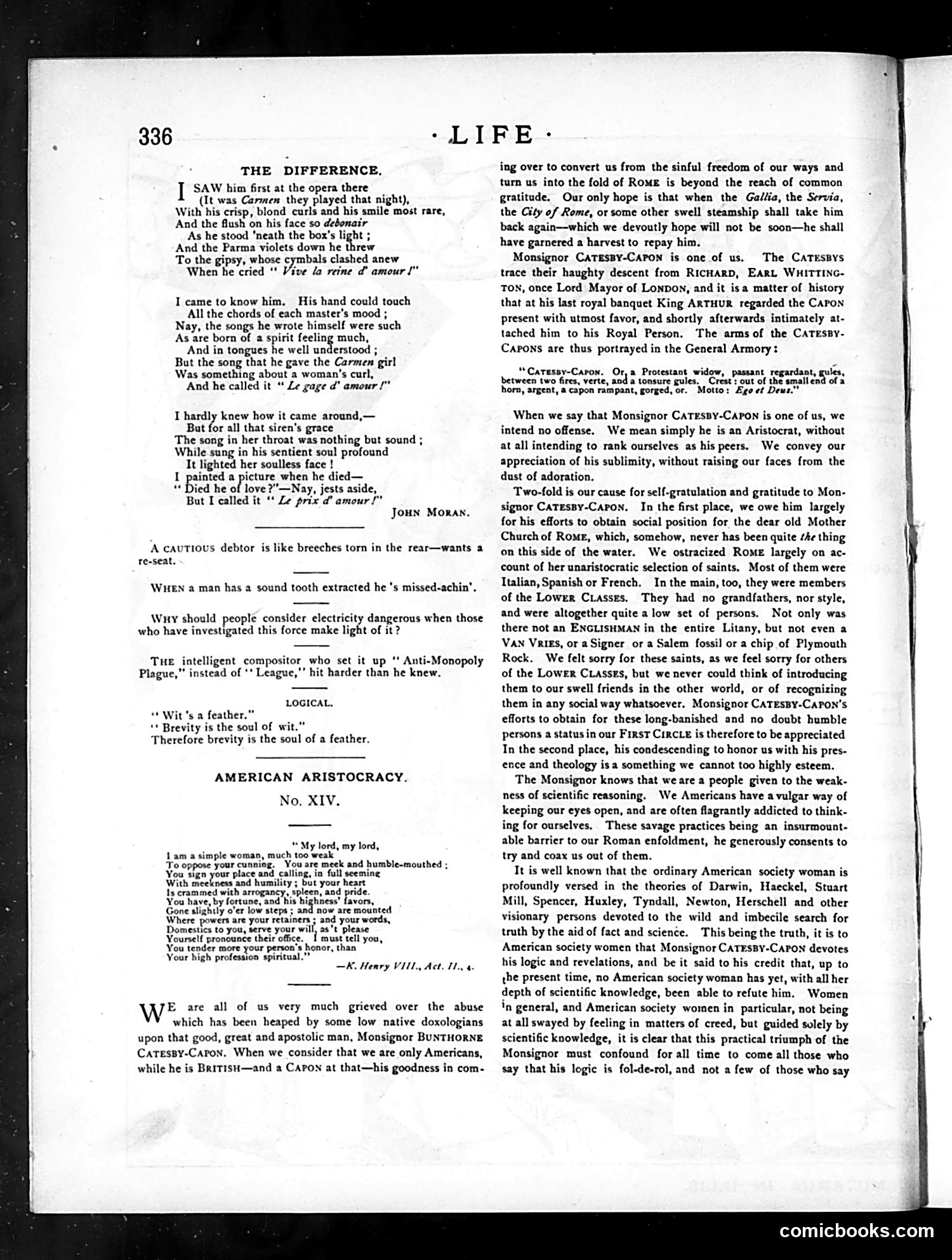 Life — December 27, 1883 — page 10: Life, 1883-12-27