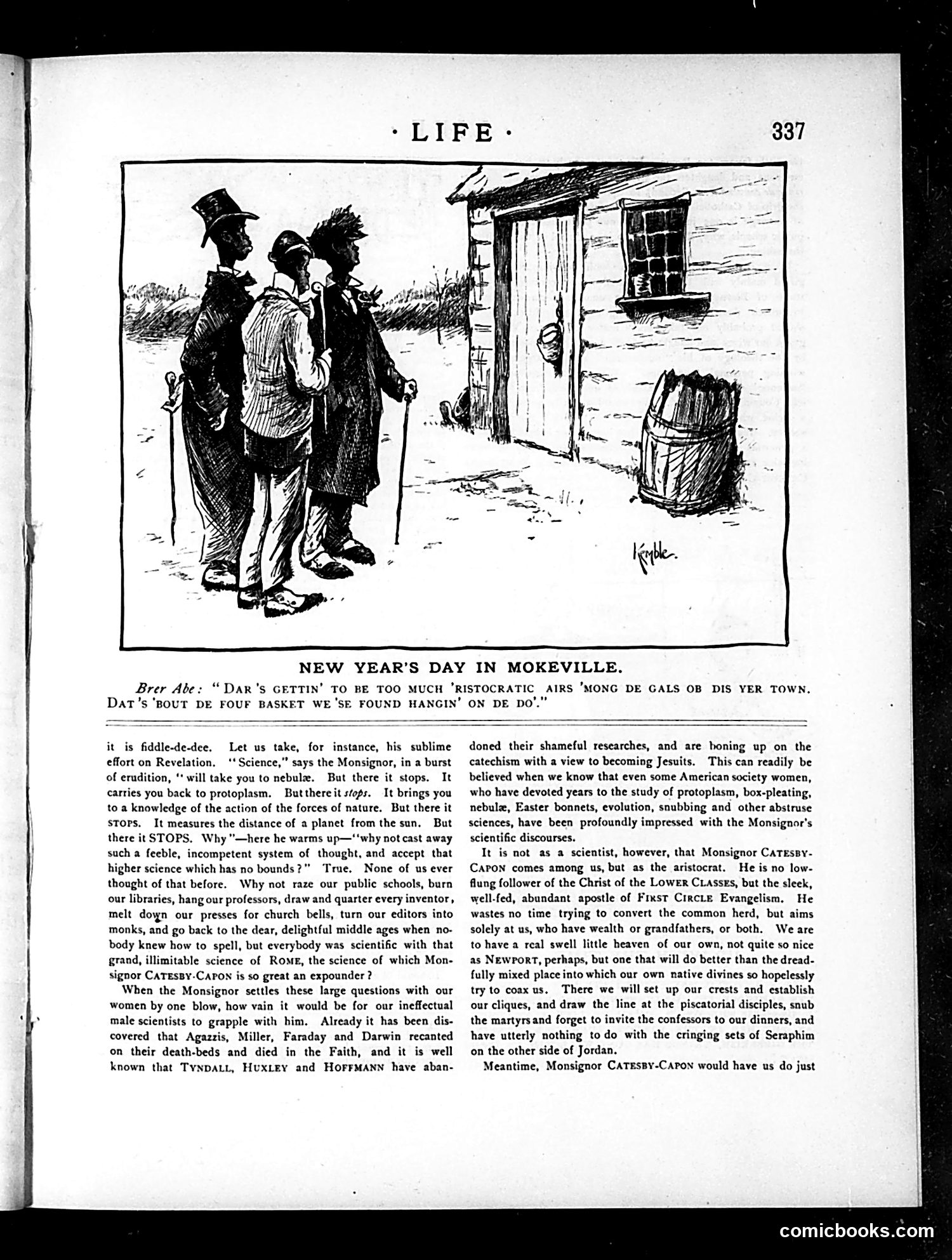 Life — December 27, 1883 — page 11: Life, 1883-12-27