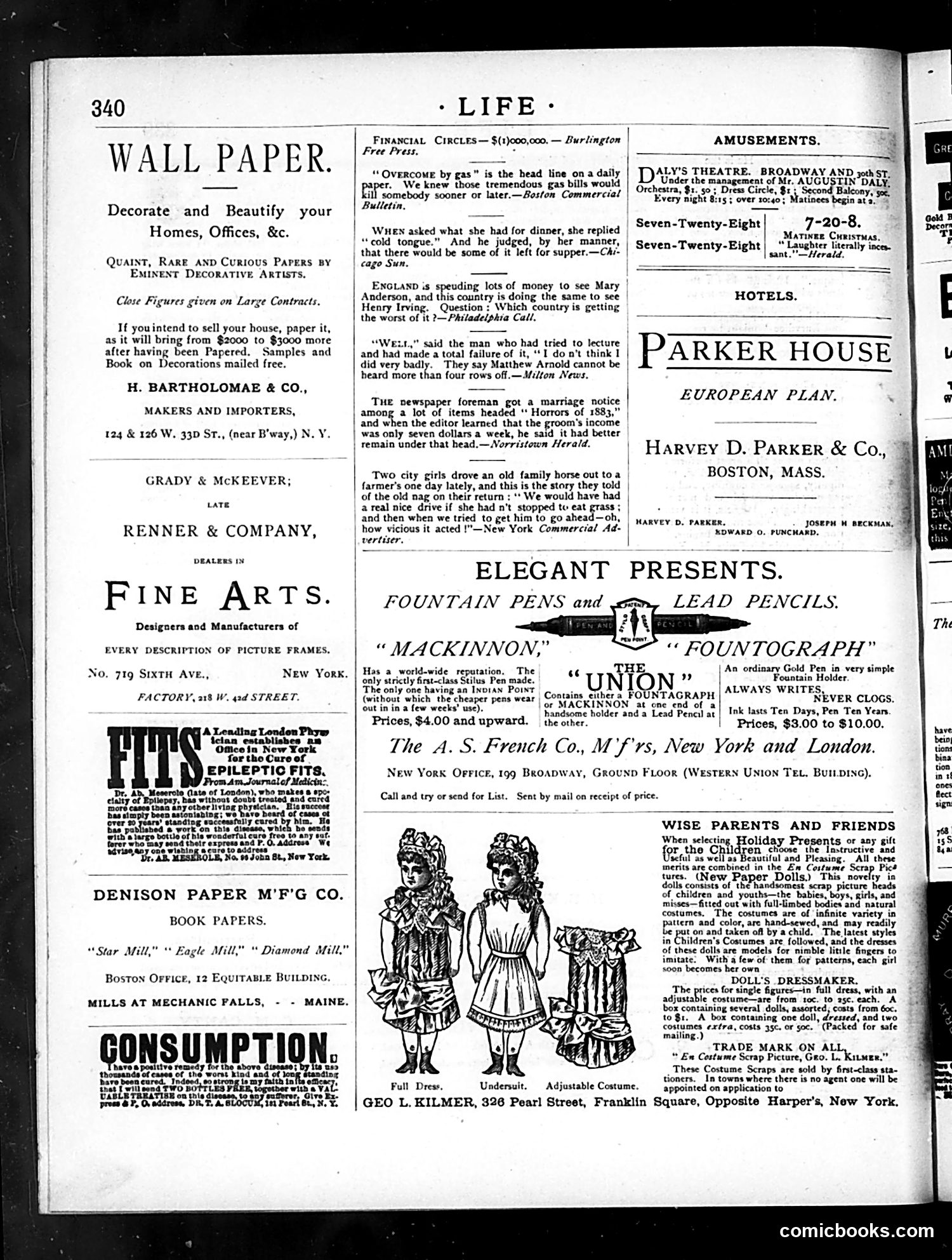 Life — December 27, 1883 — page 14: Life, 1883-12-27