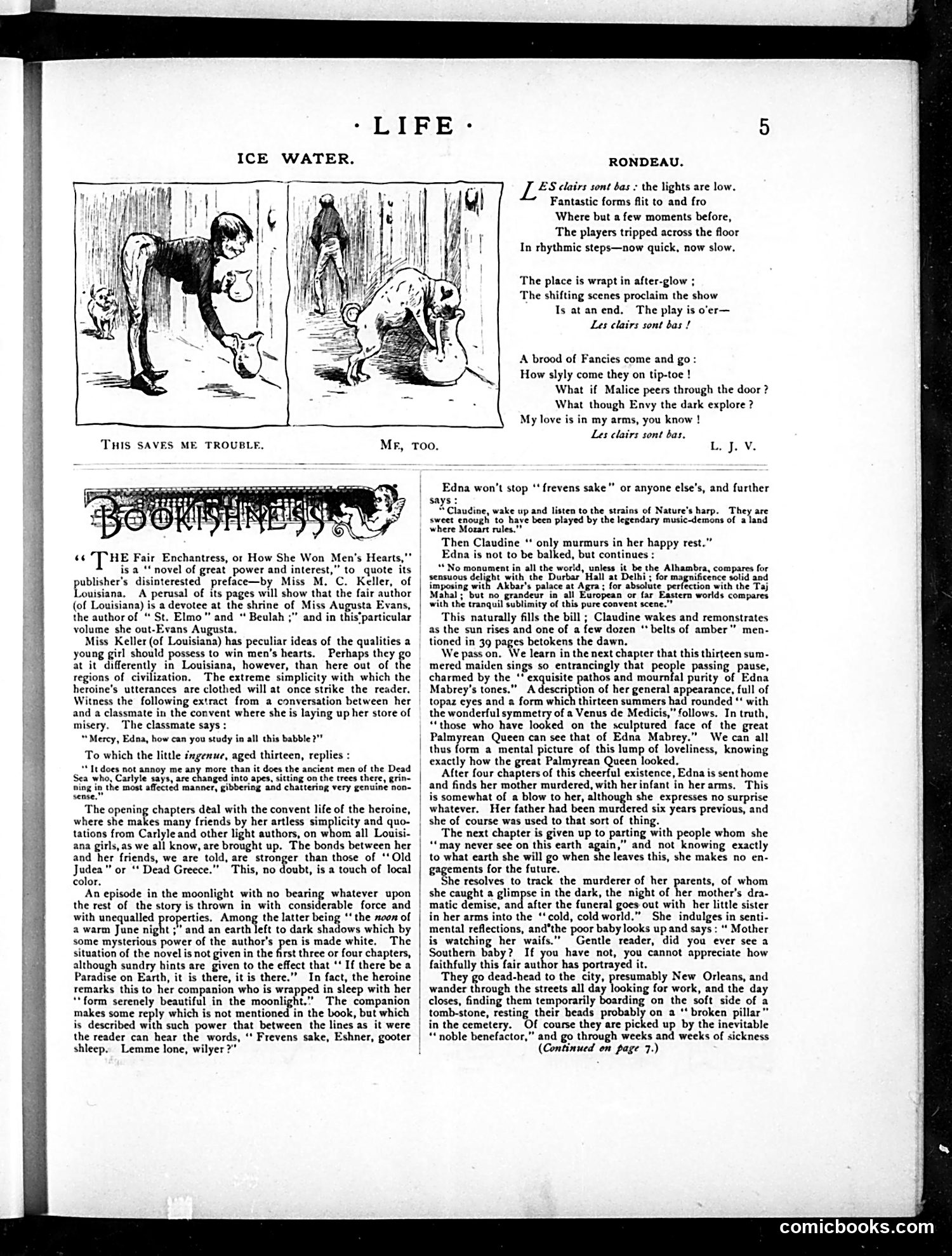 Life — January 3, 1884 — page 5: Life, 1884-01-03